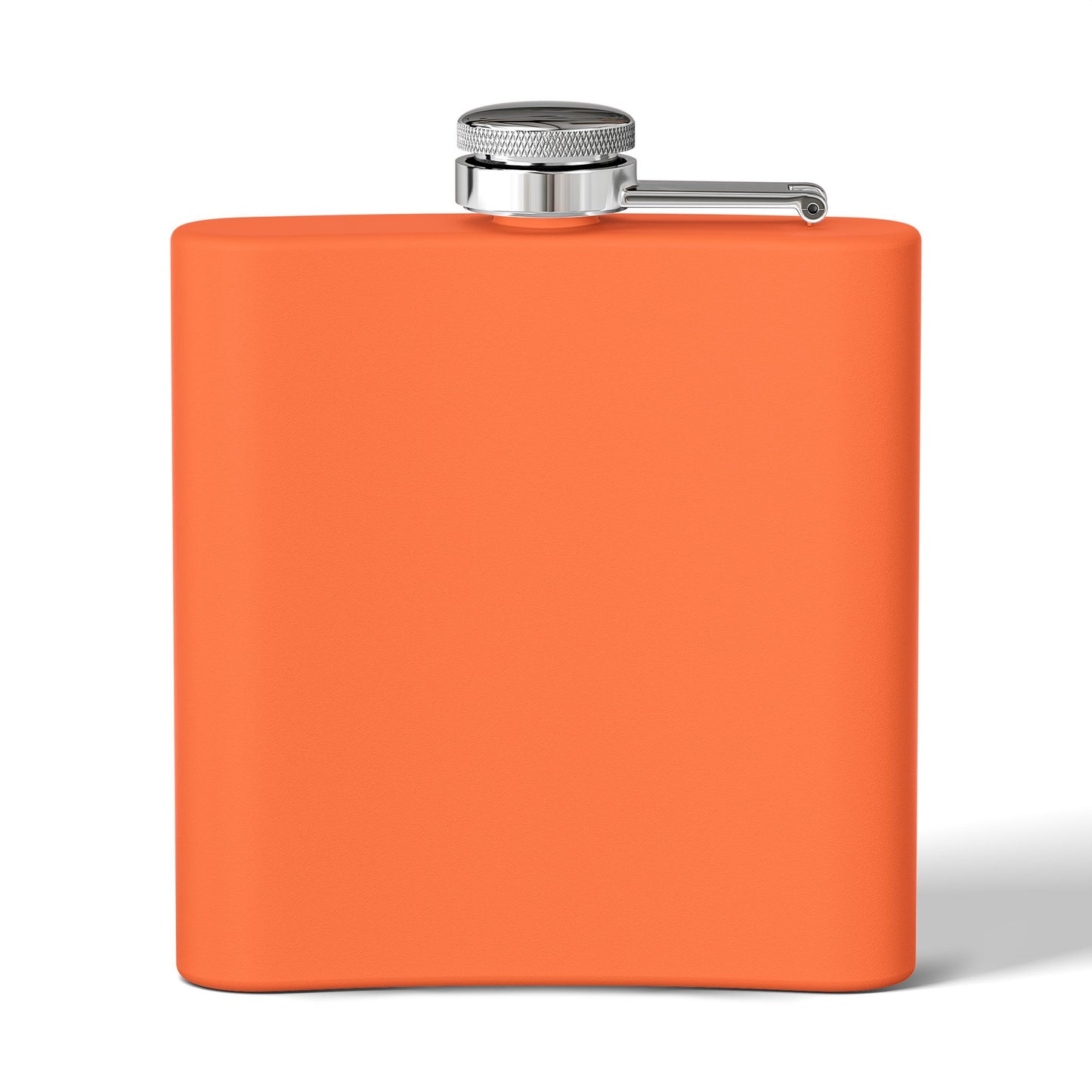 Rejoice Stainless Steel Flask — 6oz Inspirational Biblical Feasts Hip Flask (Deuteronomy 12:7)