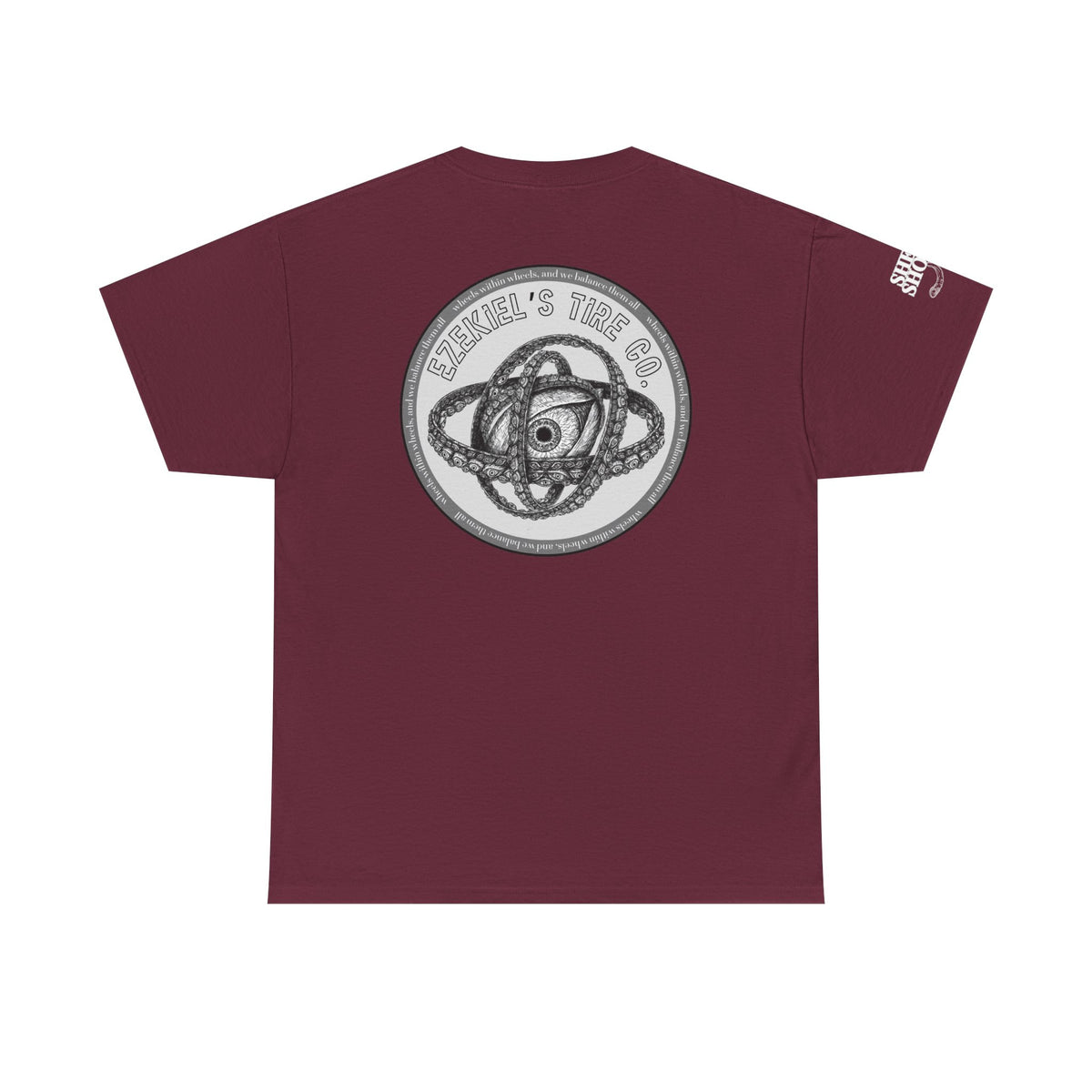 Ezekiel's Tire Company Shirt - Funny Biblical Unisex Cotton Tee