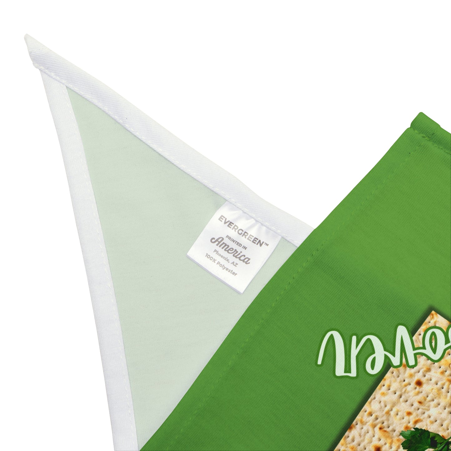Pet Bandana — "My First Passover" Matzah Design, Pesach Unleavened Bread Dog & Cat Bandana