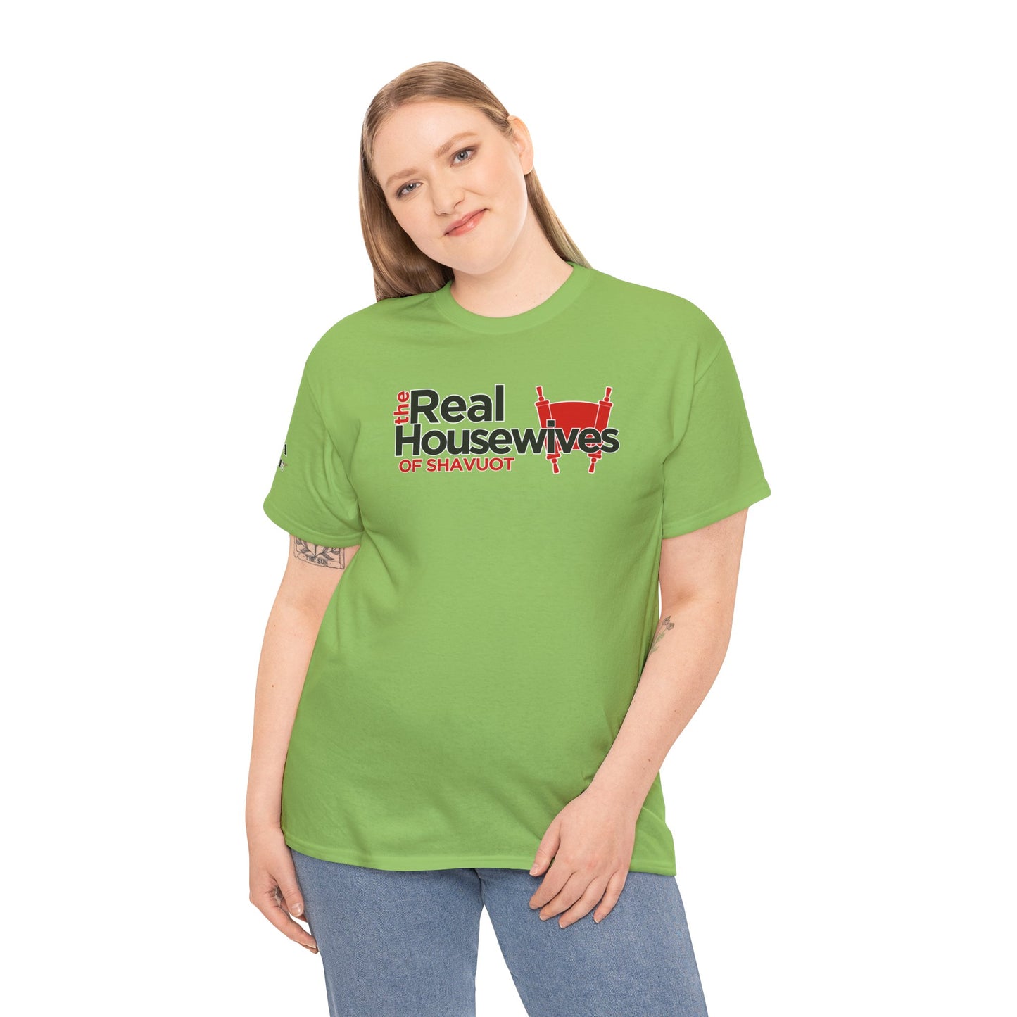 The Real Housewives of Shavuot Torah Scrolls T-Shirt Feast of Weeks Pentecost Cotton Tee