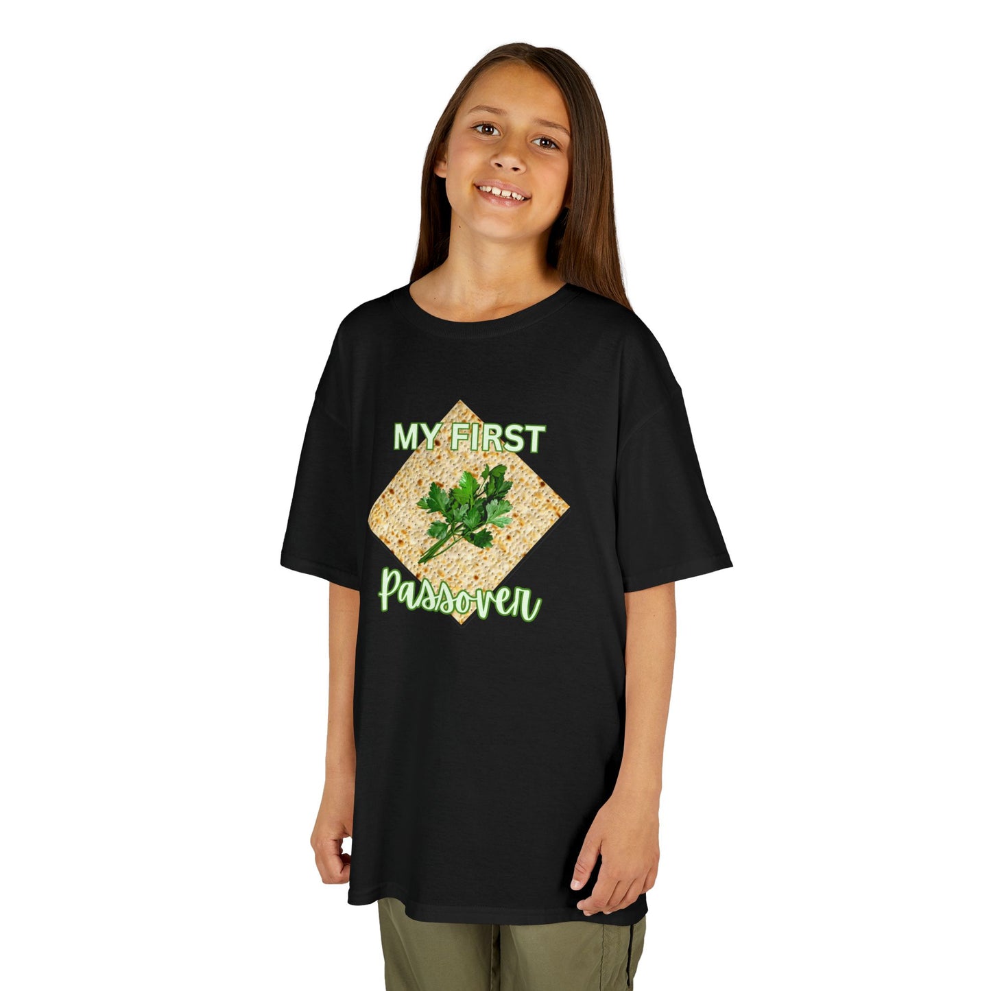 Kids T‑Shirt “My First Plant Parent” Green Succulent Garden Tee