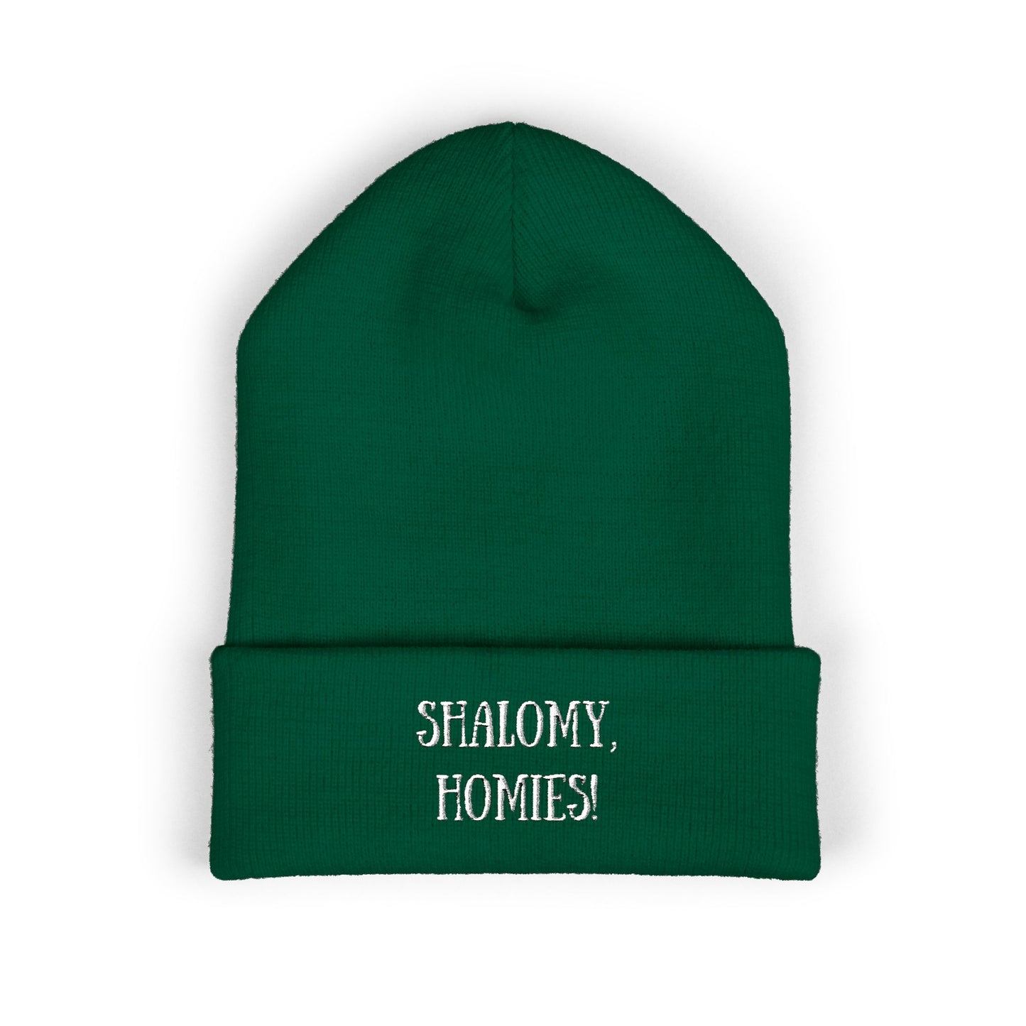 Shalomy, Homies! (Canadian Shipping) Embroidered Cuffed Beanie
