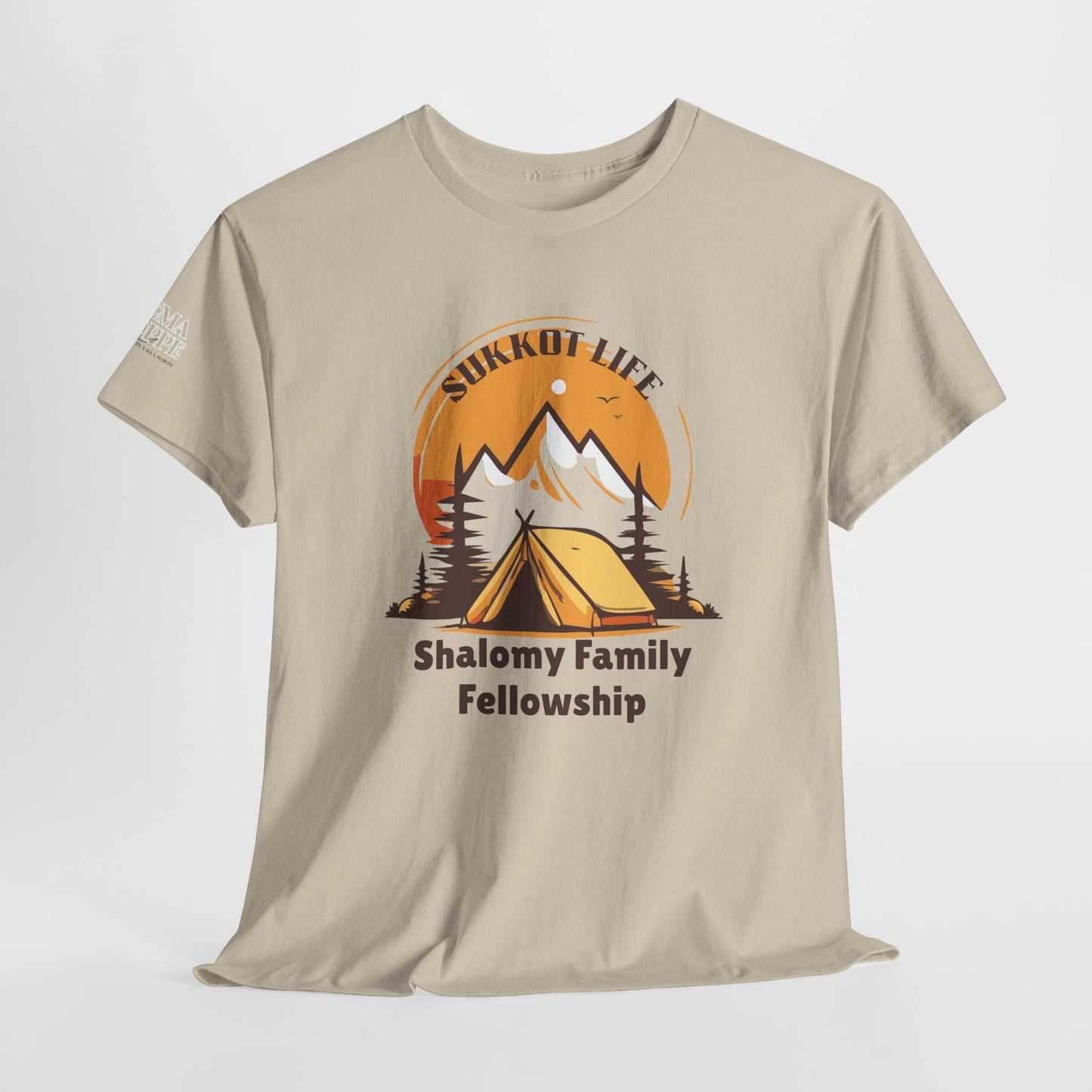 Personalized Sukkot Life Tee - Camping Biblical Feast Fellowship Shirt