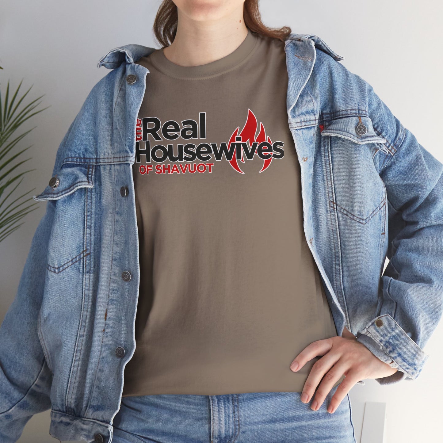 The Real Housewives of Shavuot Flames T‑Shirt Feast of Weeks Biblical Feast