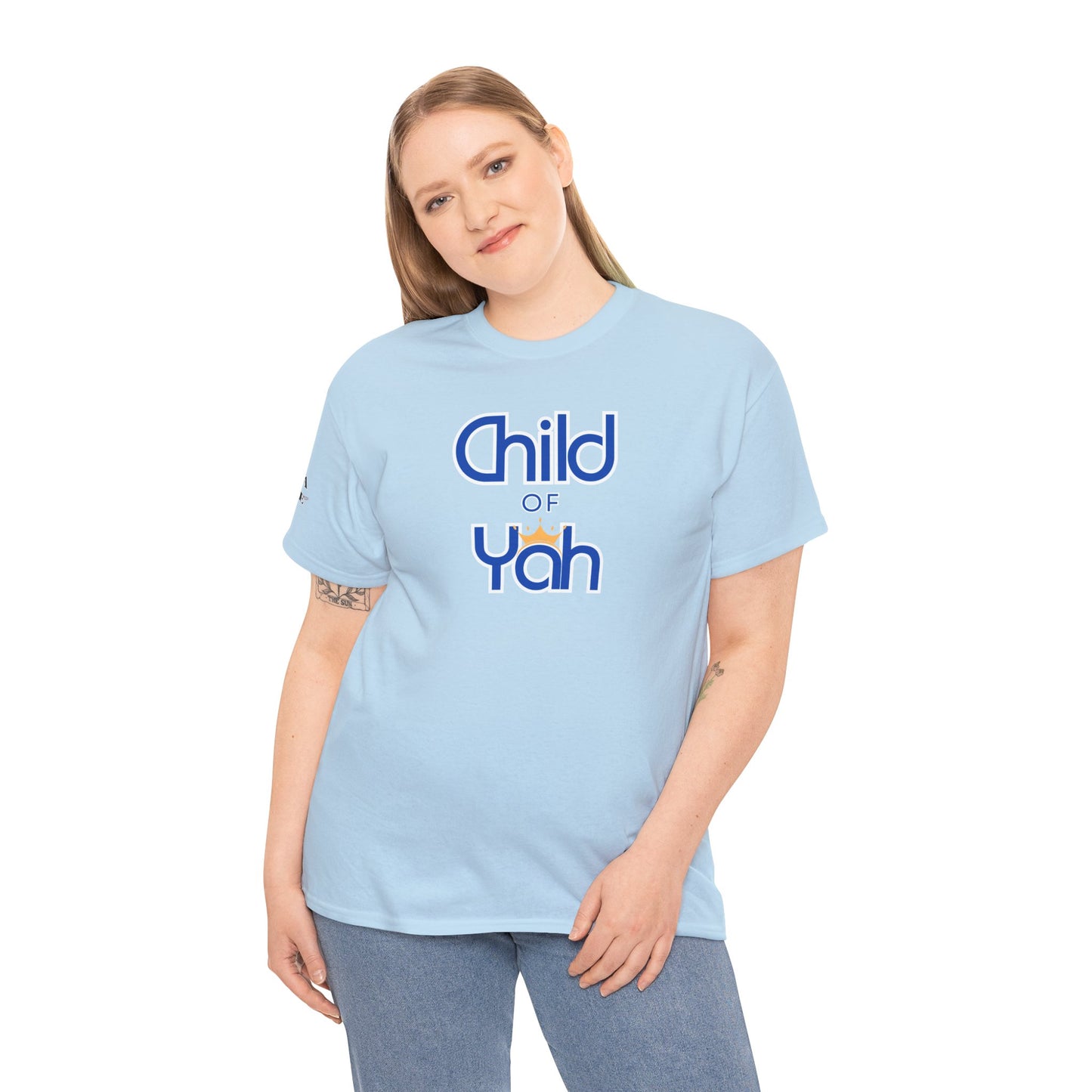 Child of Yah T-Shirt – Faith-Inspired Biblical Cotton Tee