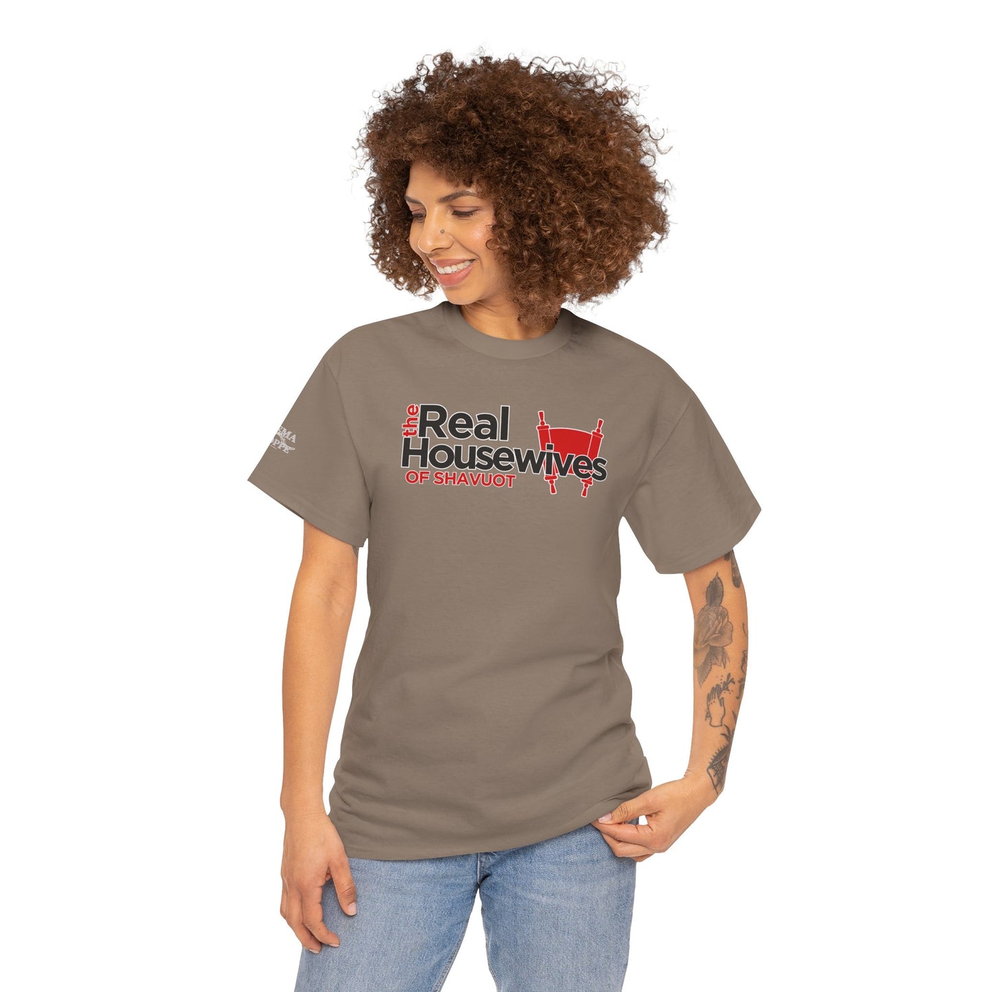 The Real Housewives of Shavuot Torah Scrolls T-Shirt Feast of Weeks Pentecost Cotton Tee