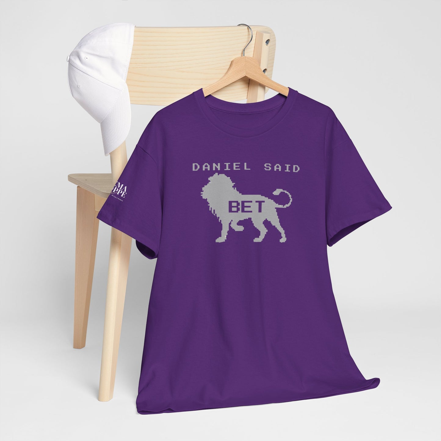 'Daniel Said Bet' Graphic Lion Tee Hebrew Hahas
