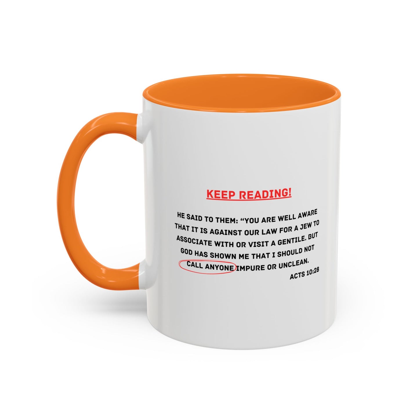 Straight Outta Context Mug, 11oz or 15oz Color Pop
