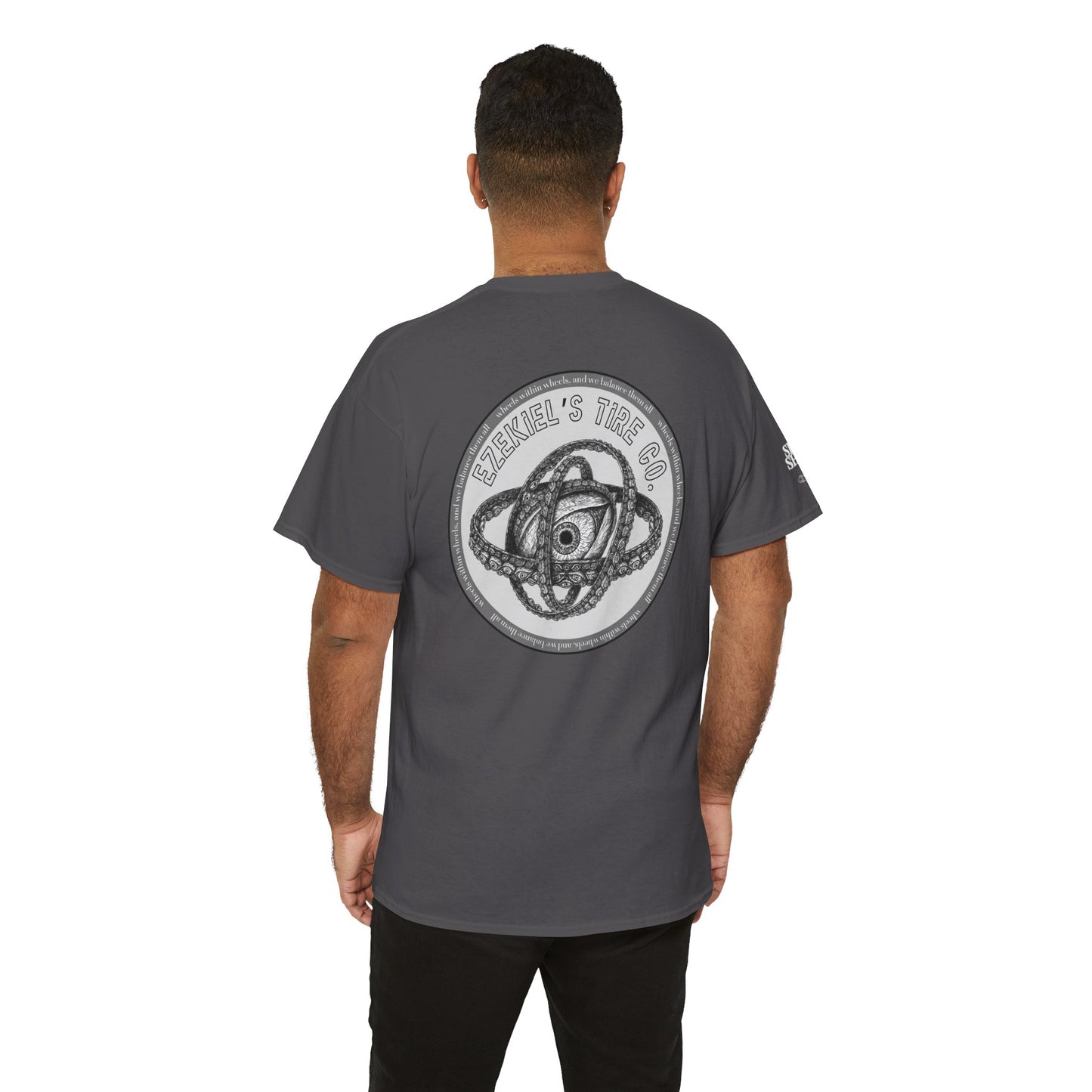 Ezekiel's Tire Company Shirt - Funny Biblical Unisex Cotton Tee