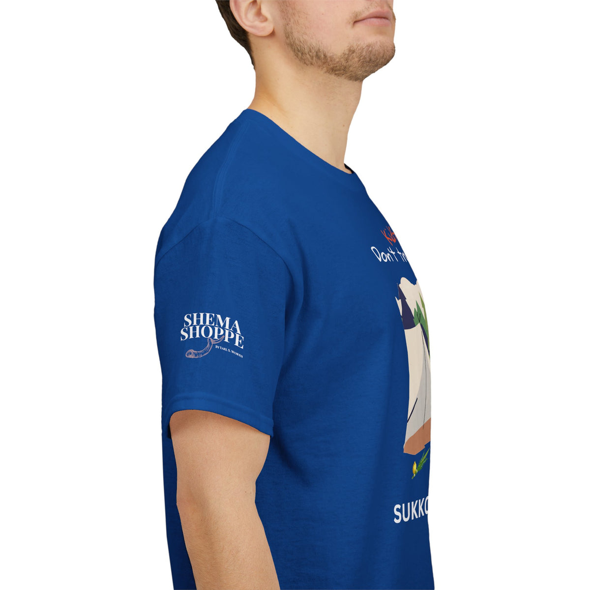 Kids, Don't Try This At Home Sukkot Shirt (dark colors)