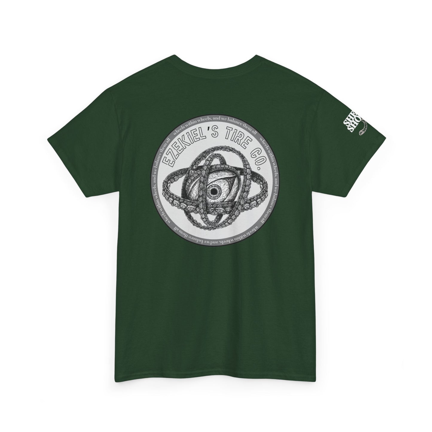 Ezekiel's Tire Company Shirt - Funny Biblical Unisex Cotton Tee