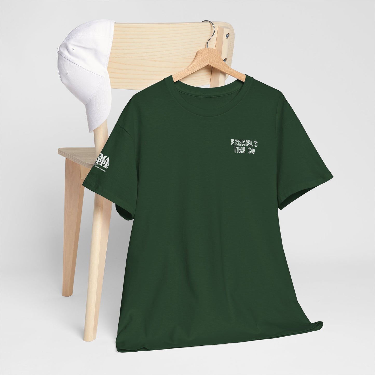 Ezekiel's Tire Company Shirt - Funny Biblical Unisex Cotton Tee