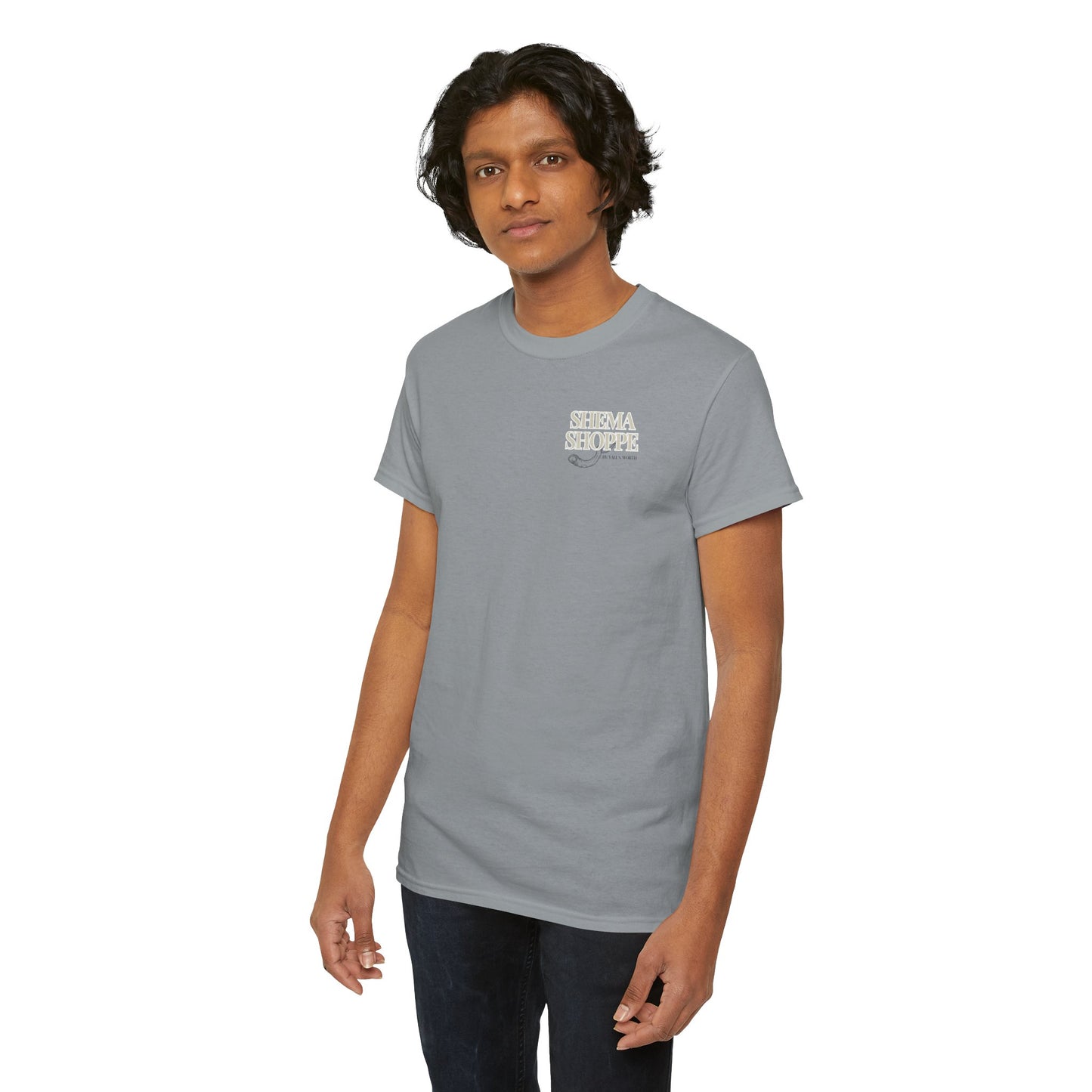'Jael Time' Humorous Bible Story T-Shirt with Tent Peg and Hammer Design Cotton Tee