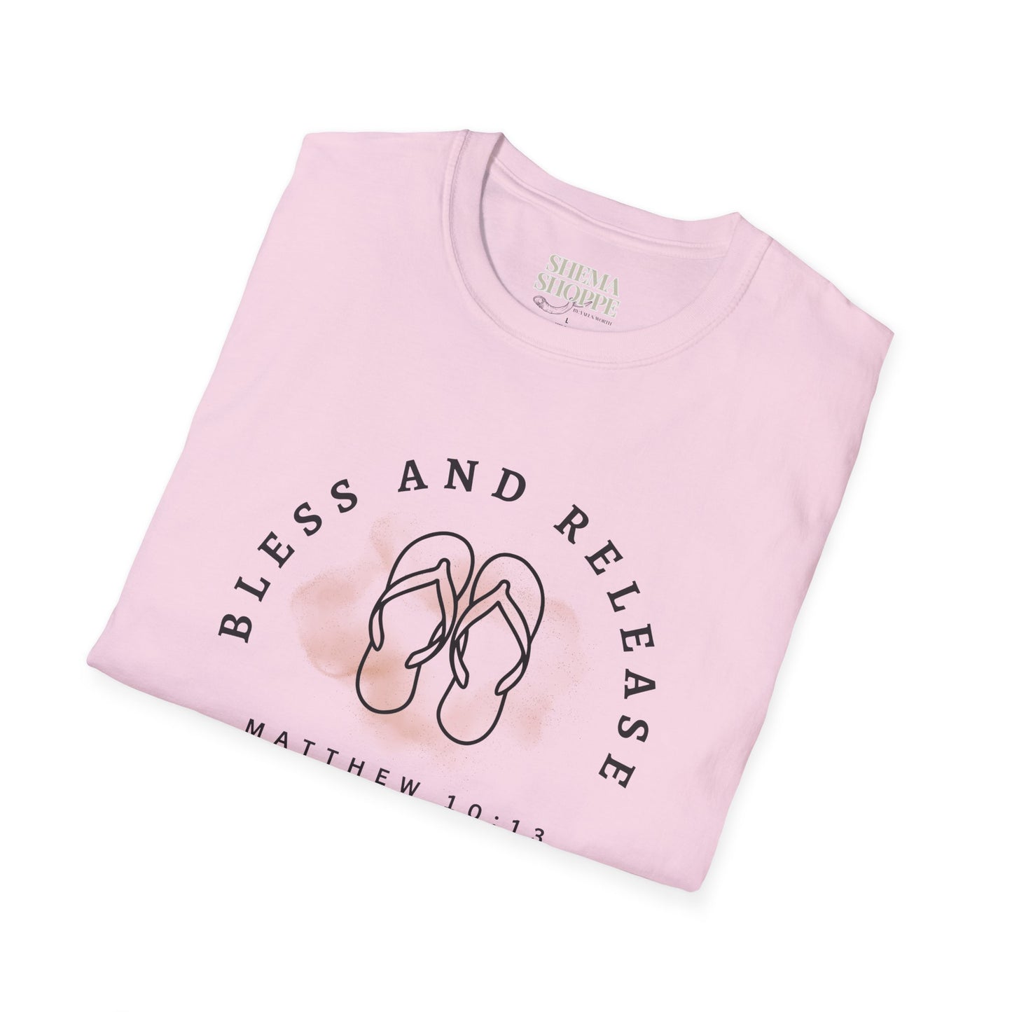 Bless and Release Matthew 10:13 Cotton Shirt