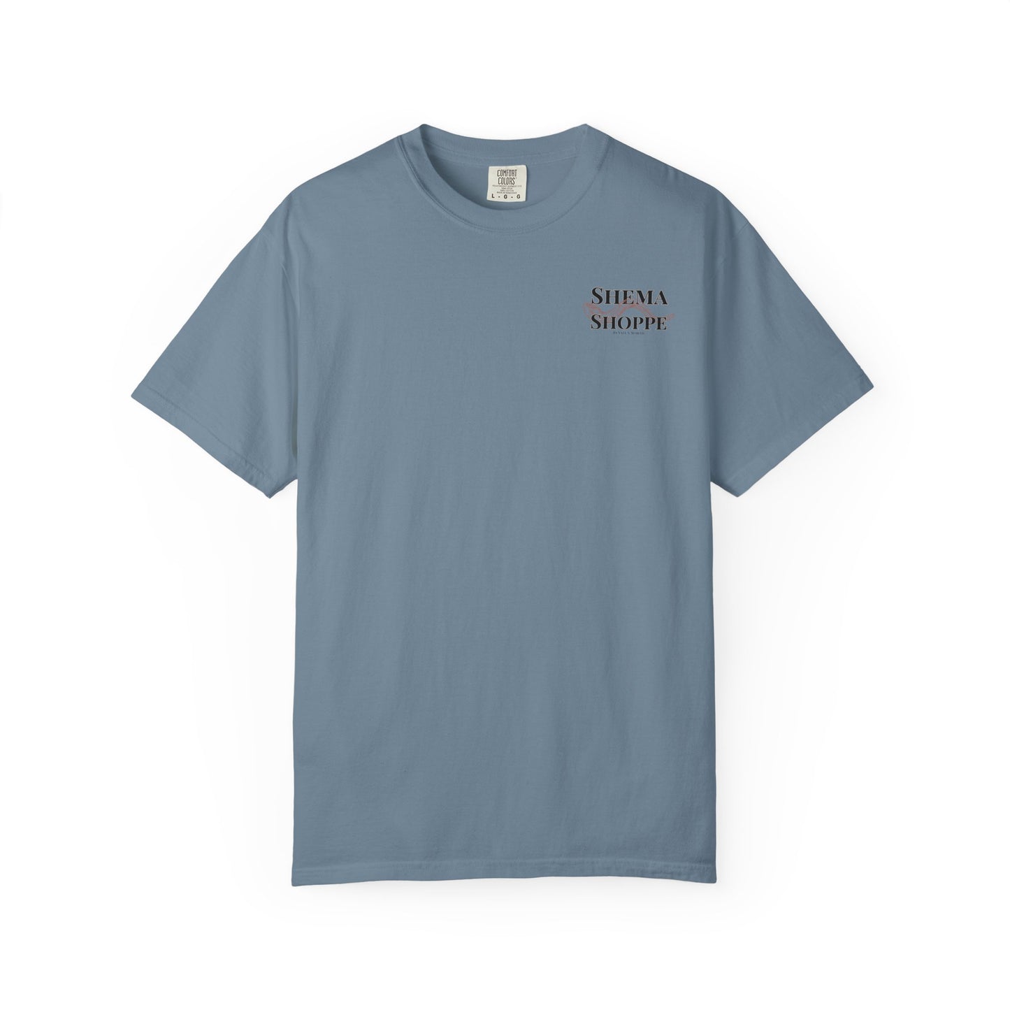 Open your Mouth Garment-Dyed T-Shirt — Rescue the Oppressed Back Print
