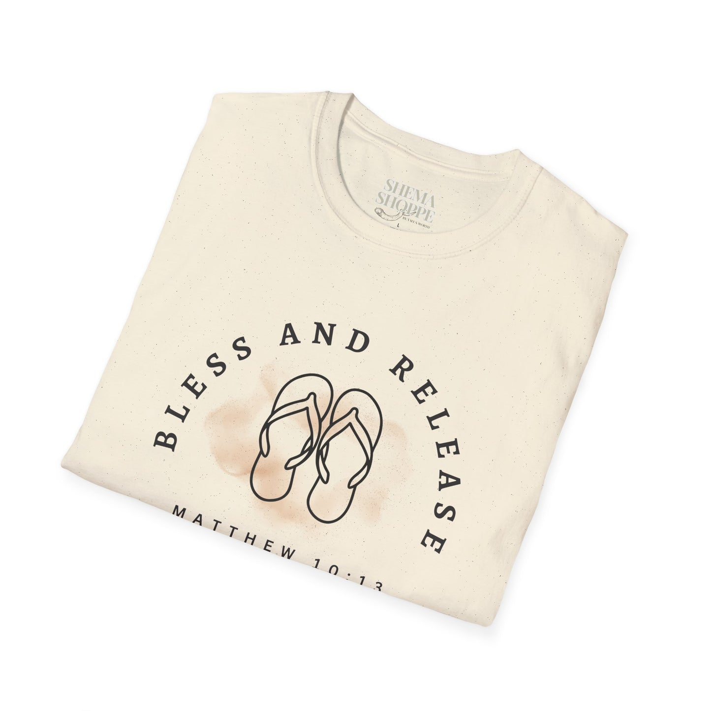 Bless and Release Matthew 10:13 Cotton Shirt