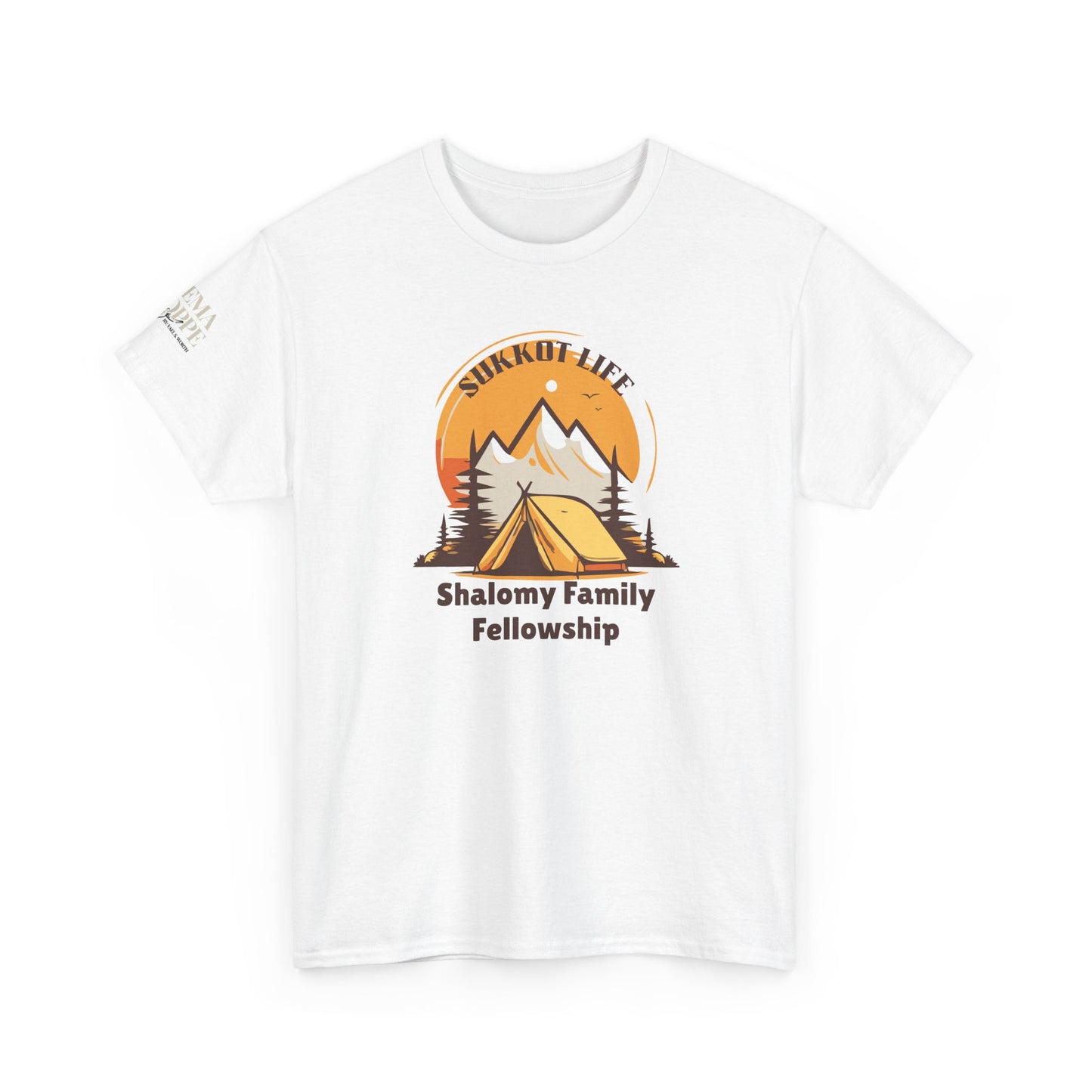 Sukkot Life Tee - Camping Biblical Feast Fellowship Shirt