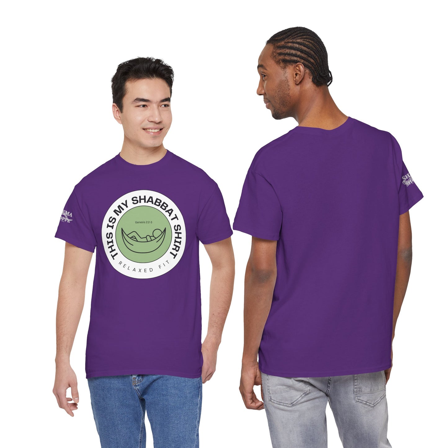 This Is My Shabbat Shirt — Chilling Out Is a Commandment Hammock Sabbath Cotton Tee