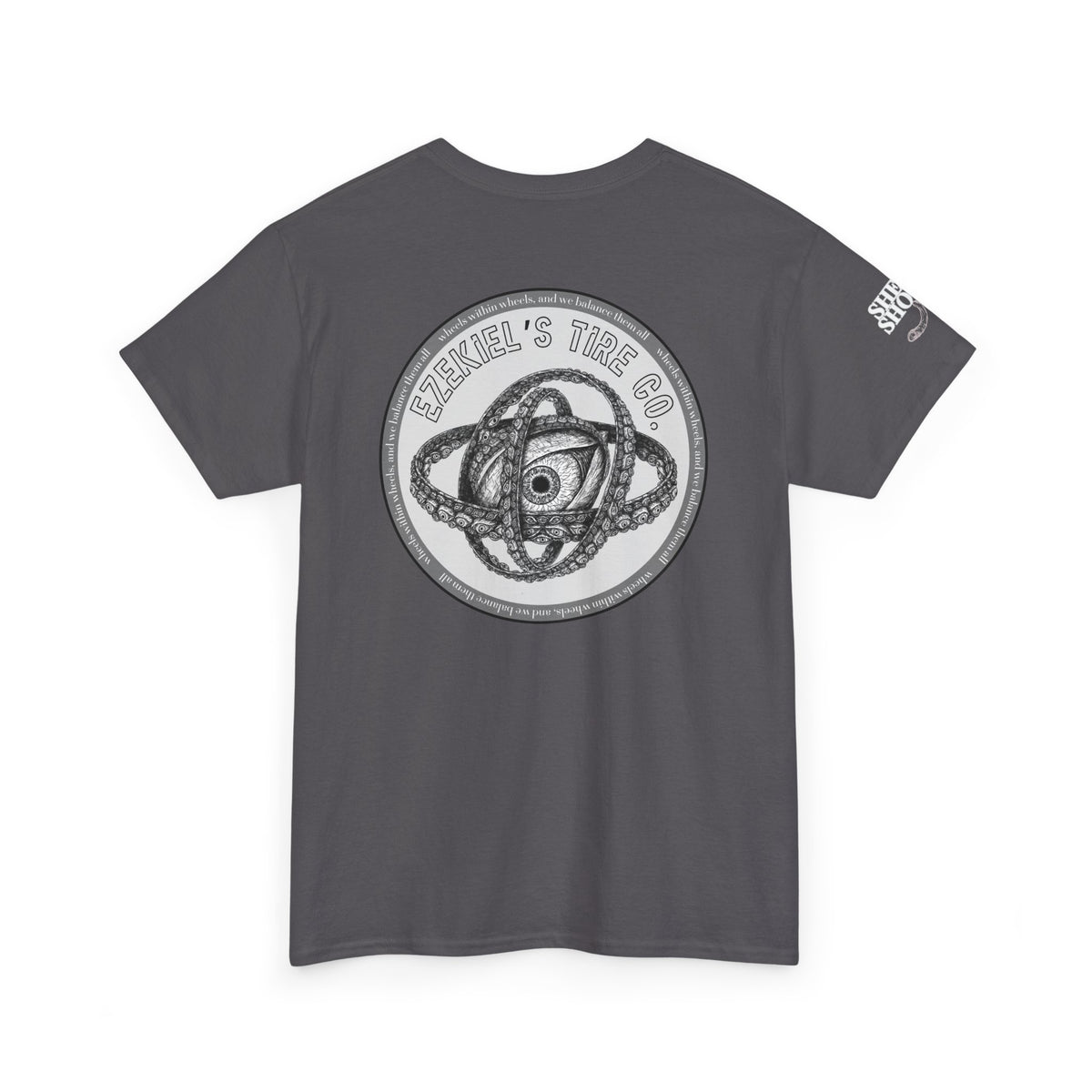 Ezekiel's Tire Company Shirt - Funny Biblical Unisex Cotton Tee