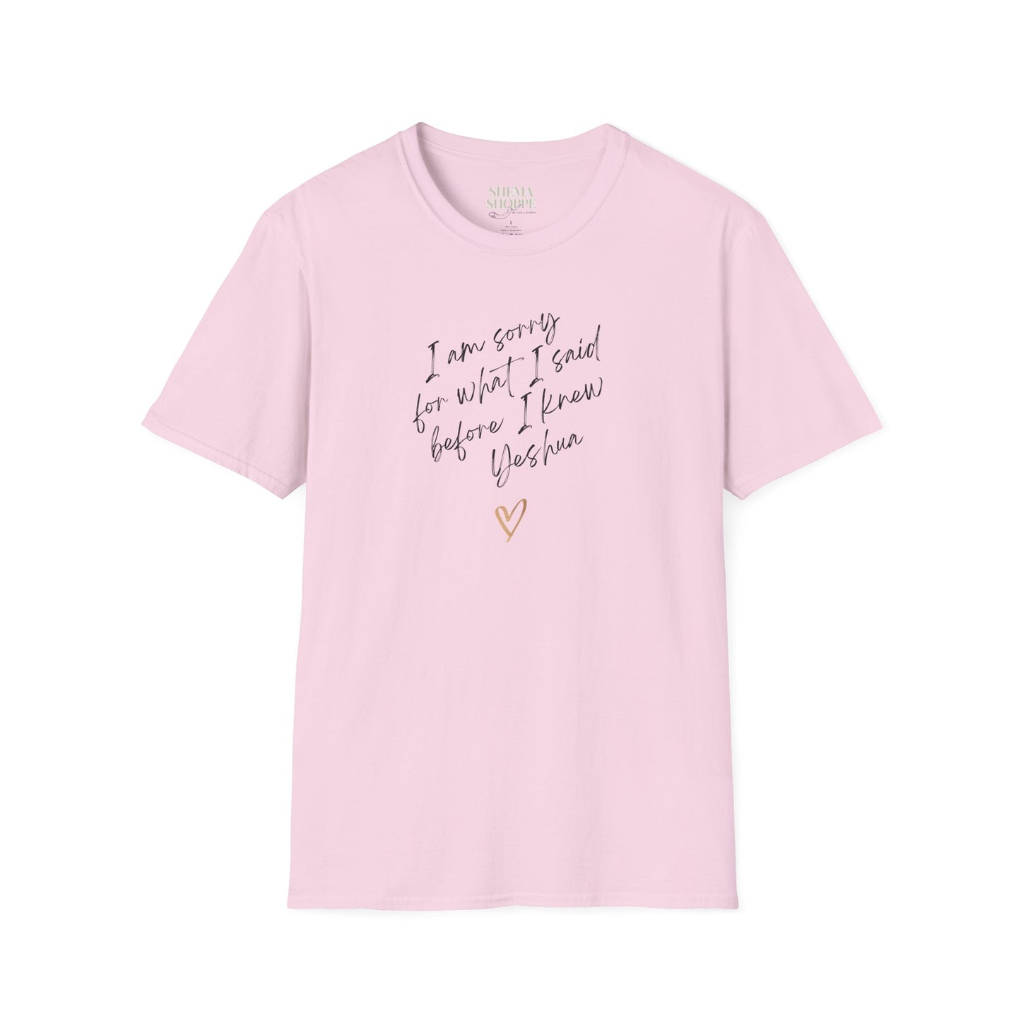 I'm sorry (Yeshua) Unisex Softstyle T-Shirt