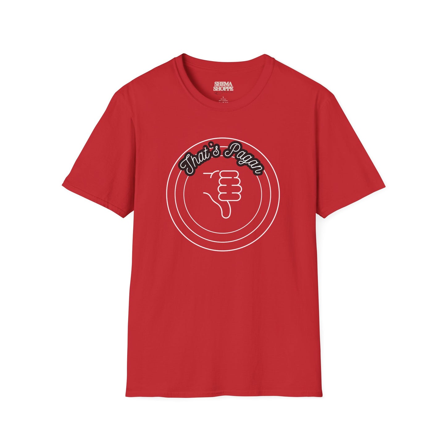 That's Pagan Soft-style T-shirt