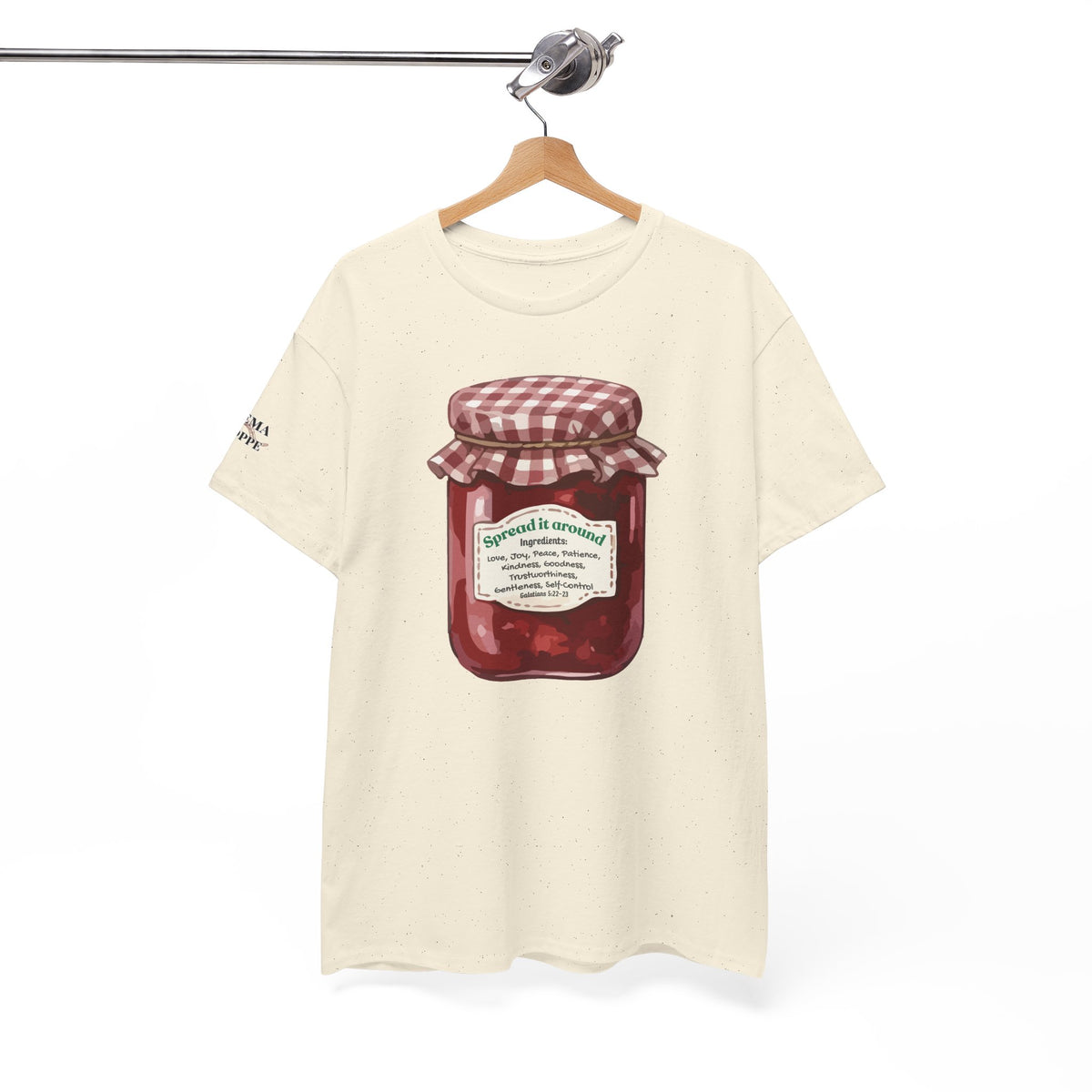 Fruit Of The Spirit Graphic Tee — Vintage Preserves "Spread it Around" T‑Shirt Galations