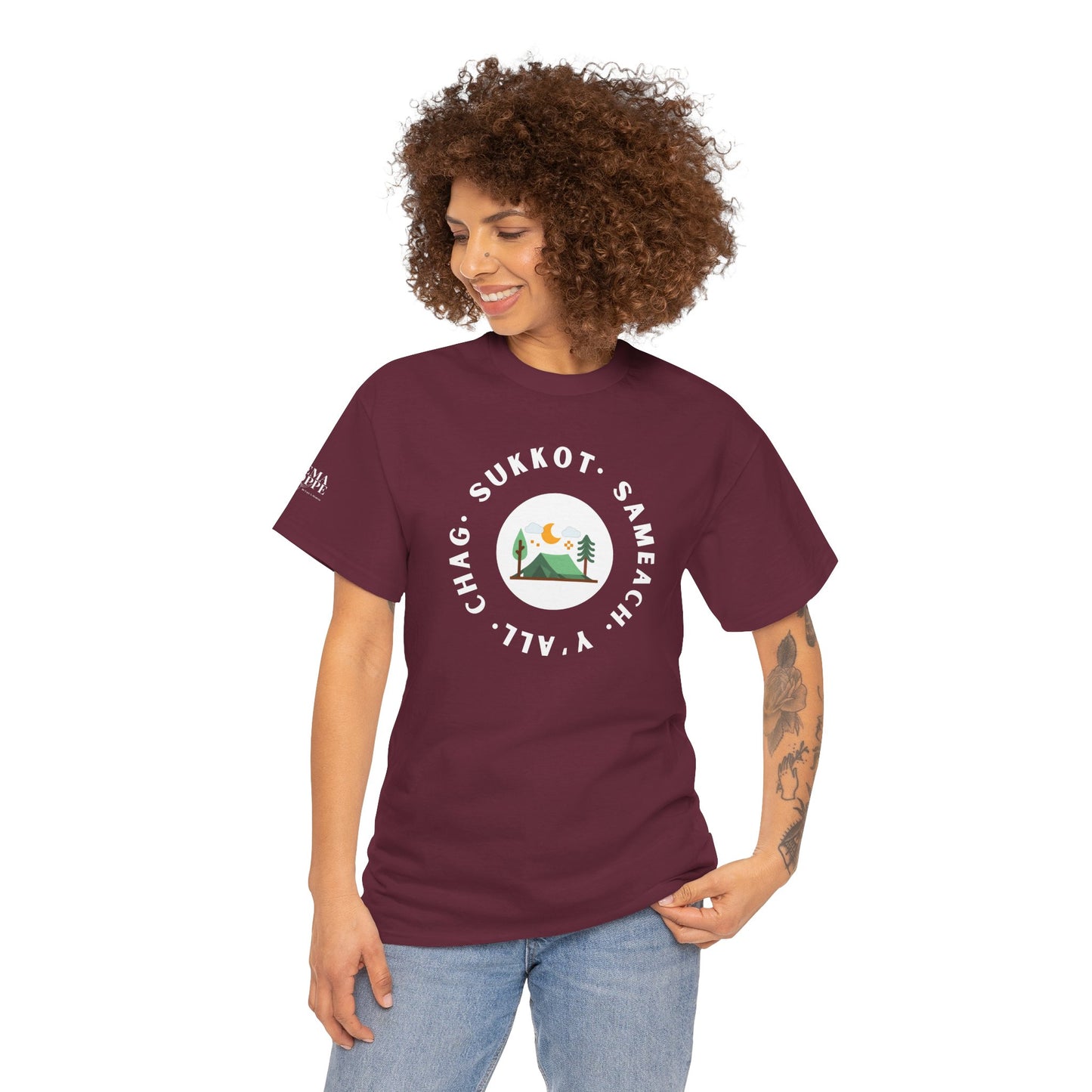 Chag Sukkot Sameach Y'all Tabernacles Camping Tee
