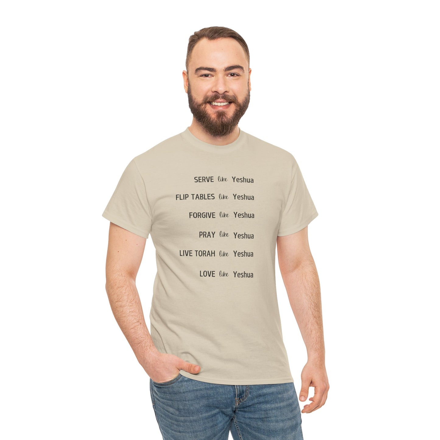 Inspired by Yeshua - Unisex Heavy Cotton Tee