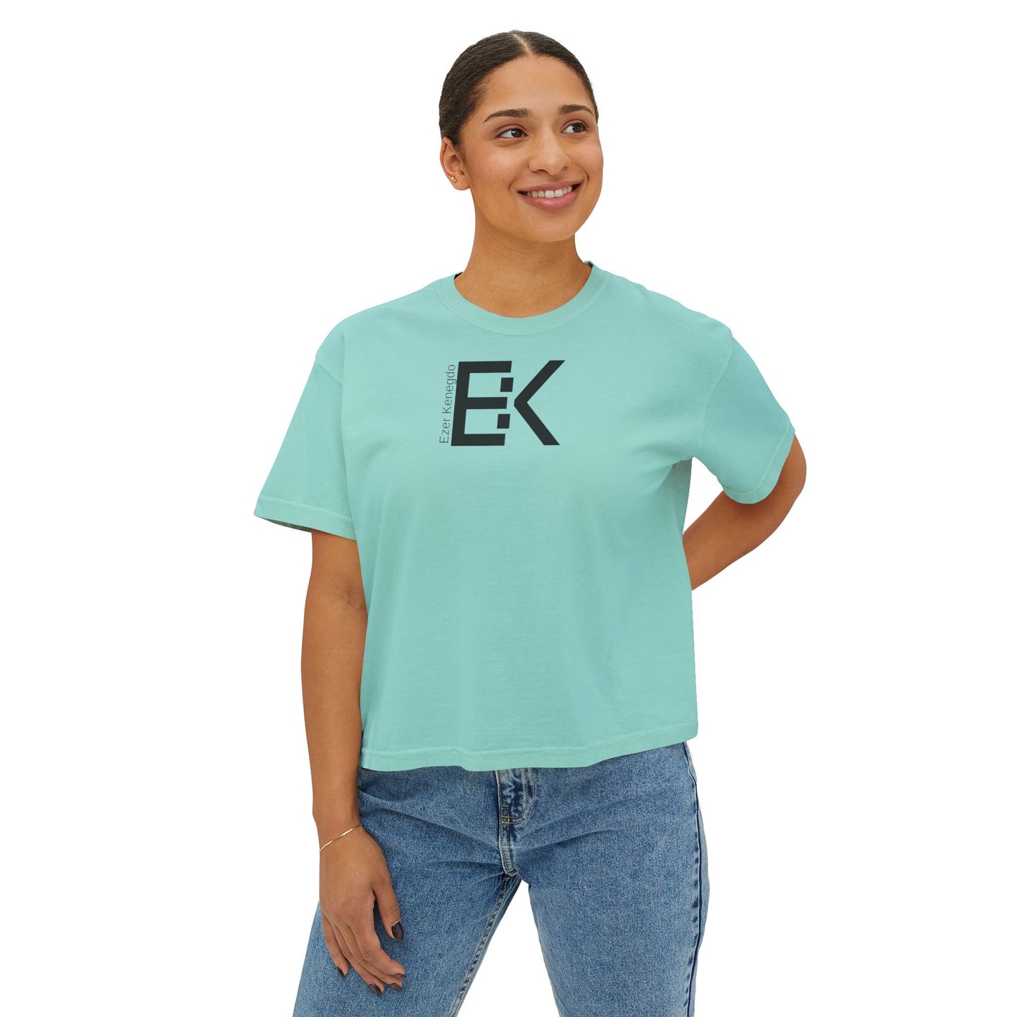 Ezer Kenegdo Boxy Cotton Tee