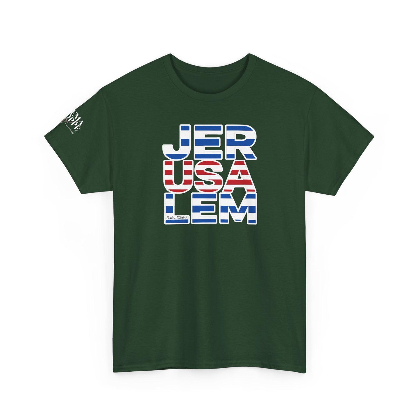 JerUSAlem Psalms 122:6-9 Unisex Tee Patriotic T-Shirt Solidarity