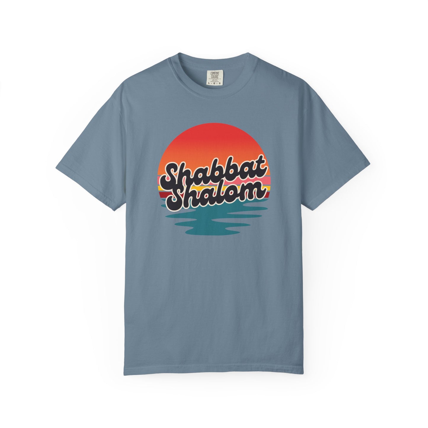 Sunset Shabbat Shalom T-shirt
