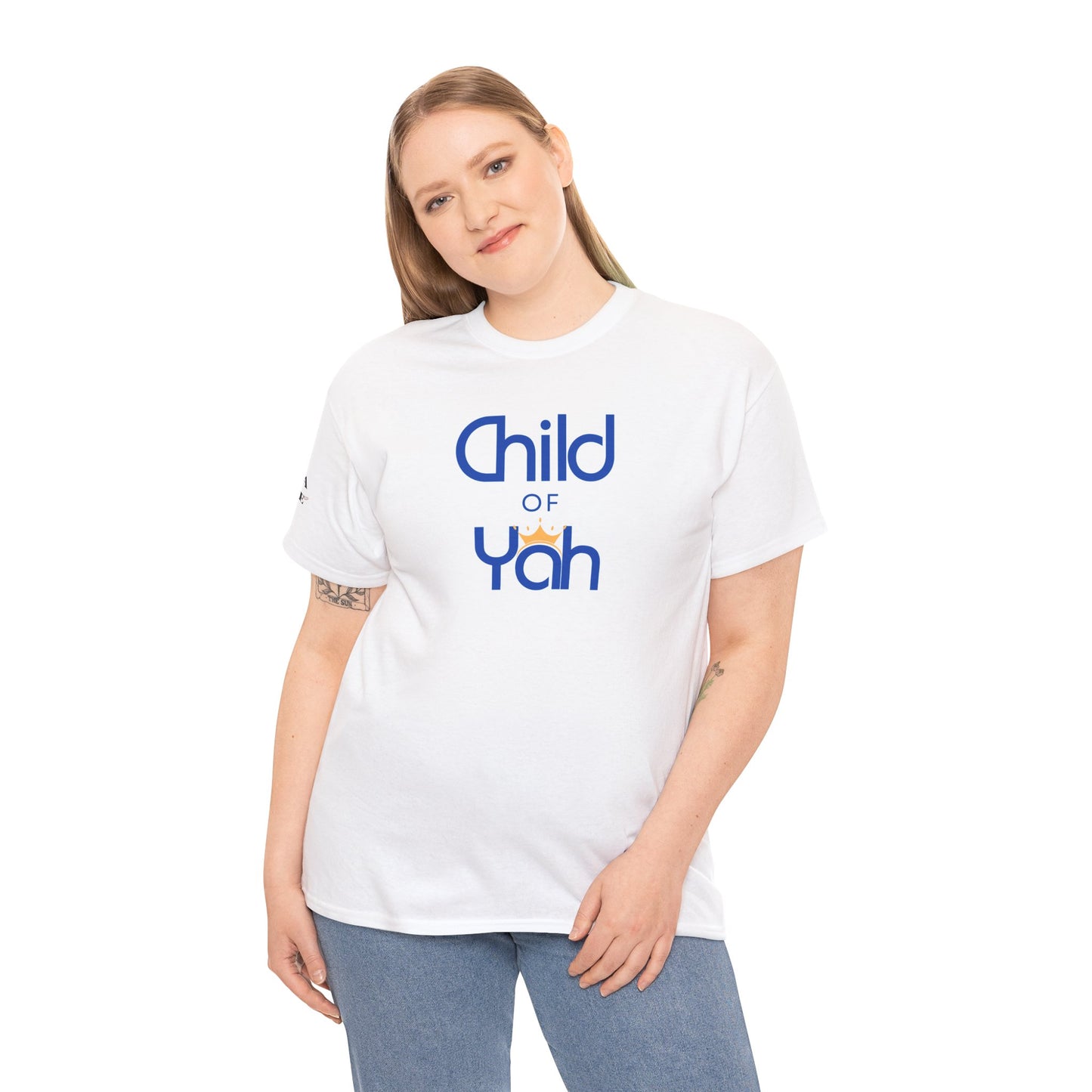 Child of Yah T-Shirt – Faith-Inspired Biblical Cotton Tee