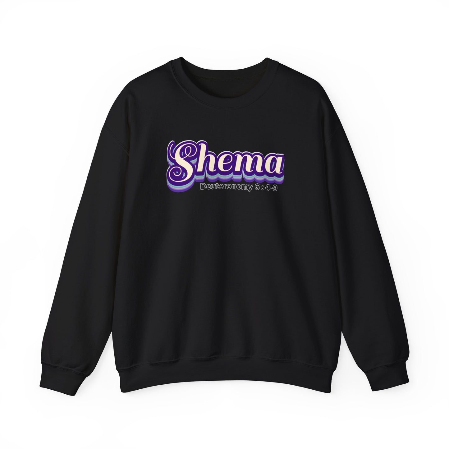 Retro Shema Unisex Heavy Blend™ Crewneck Sweatshirt