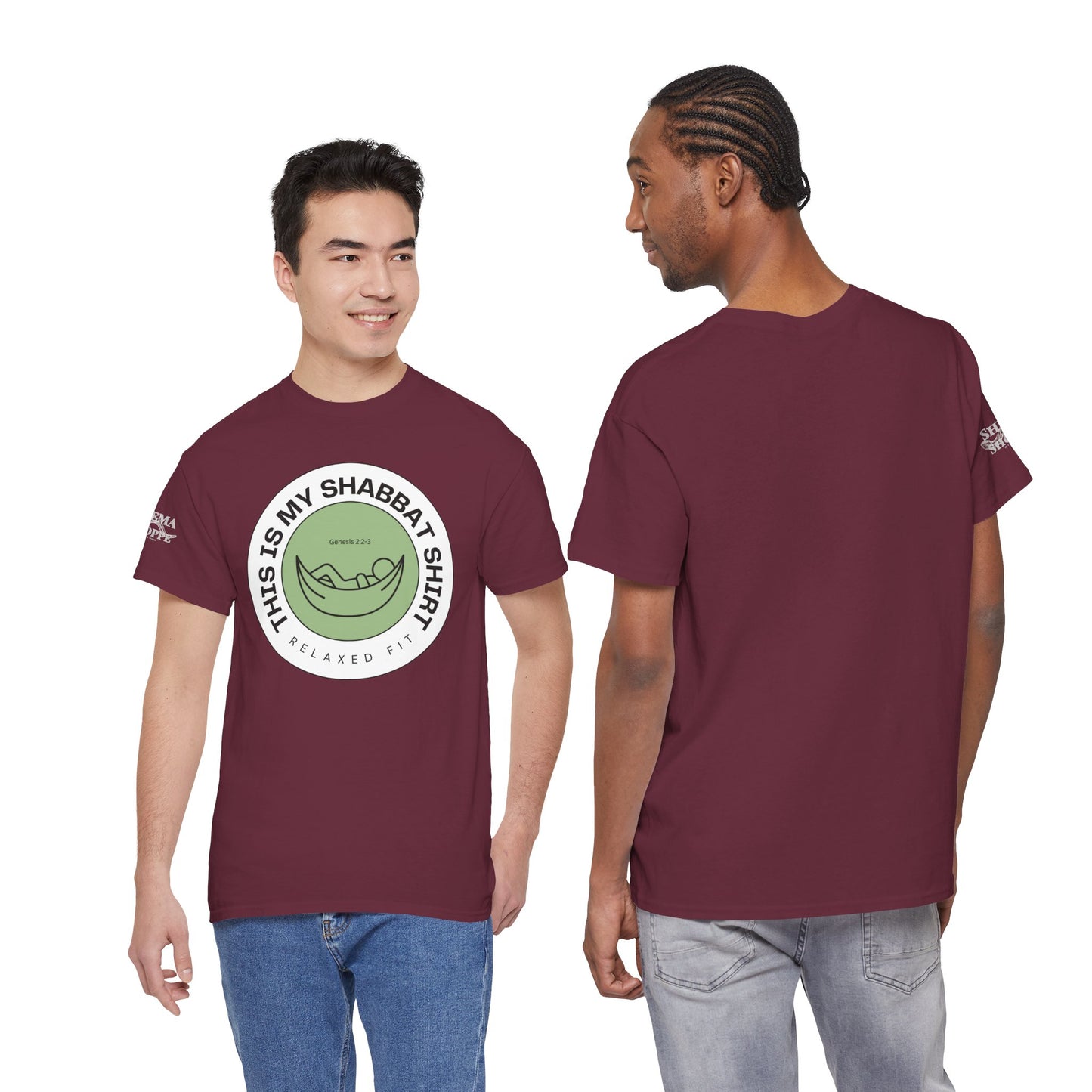 This Is My Shabbat Shirt — Chilling Out Is a Commandment Hammock Sabbath Cotton Tee