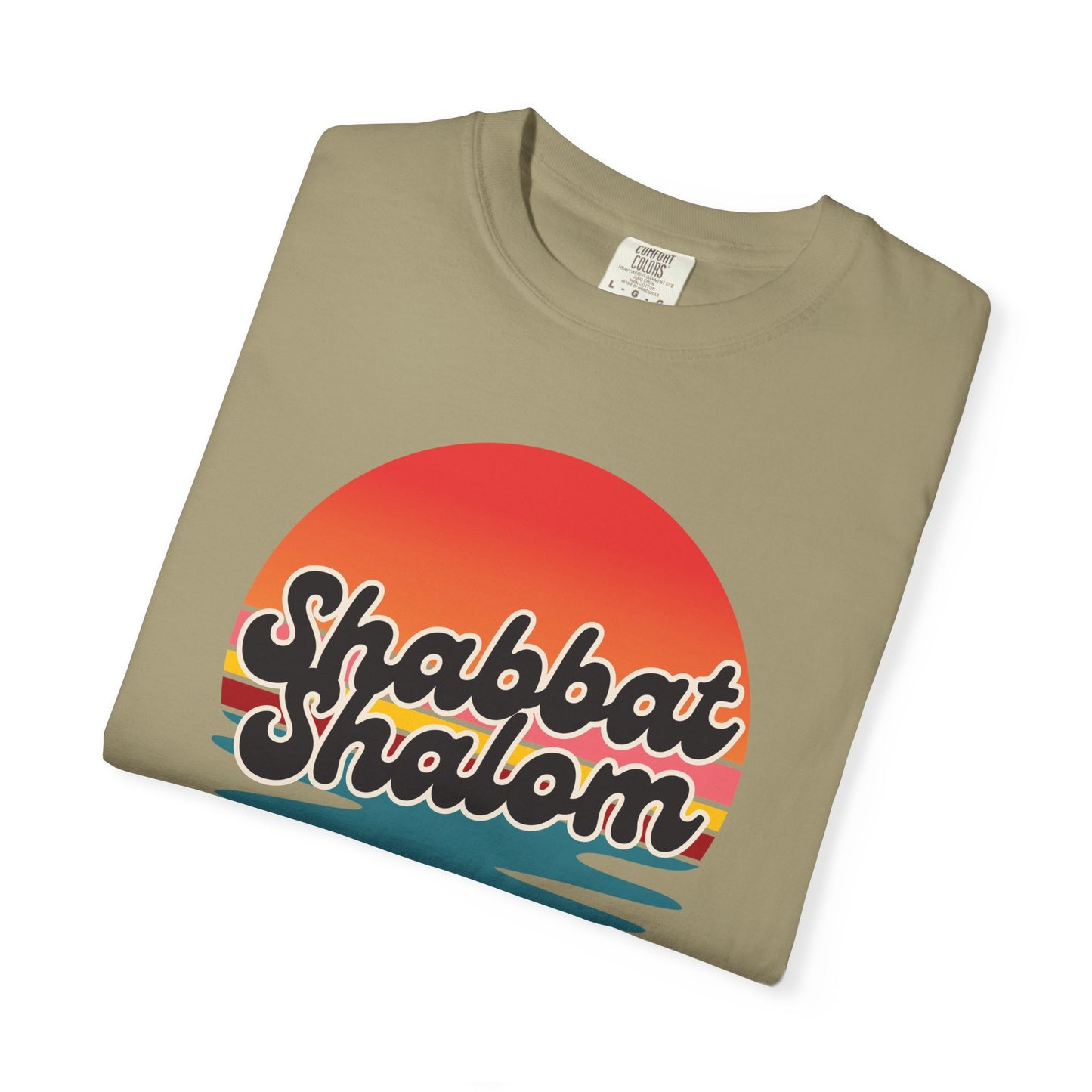 Sunset Shabbat Shalom T-shirt