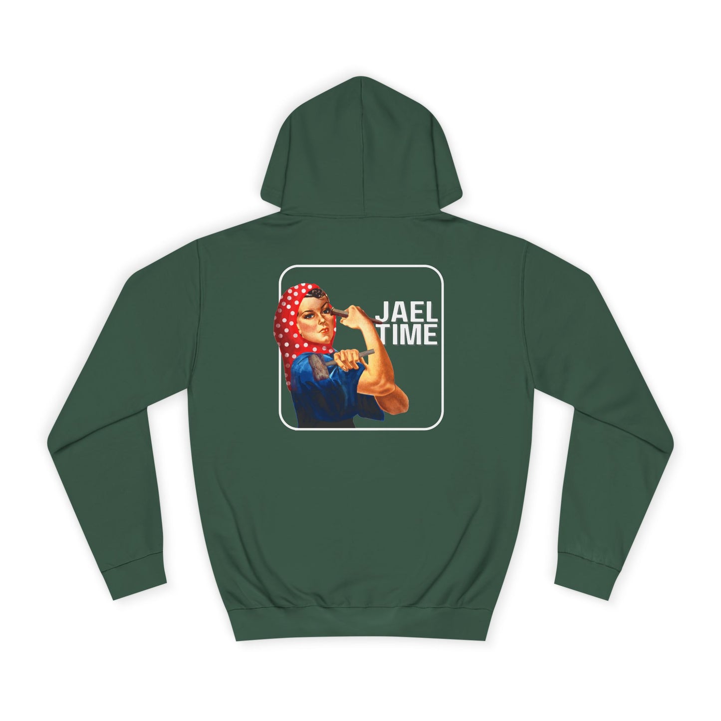 JAEL TIME Stylish Unisex College Hoodie - Perfect for Students, Cozy for Campus Life, Great for Gifts, Casual Wear, and Chill Days