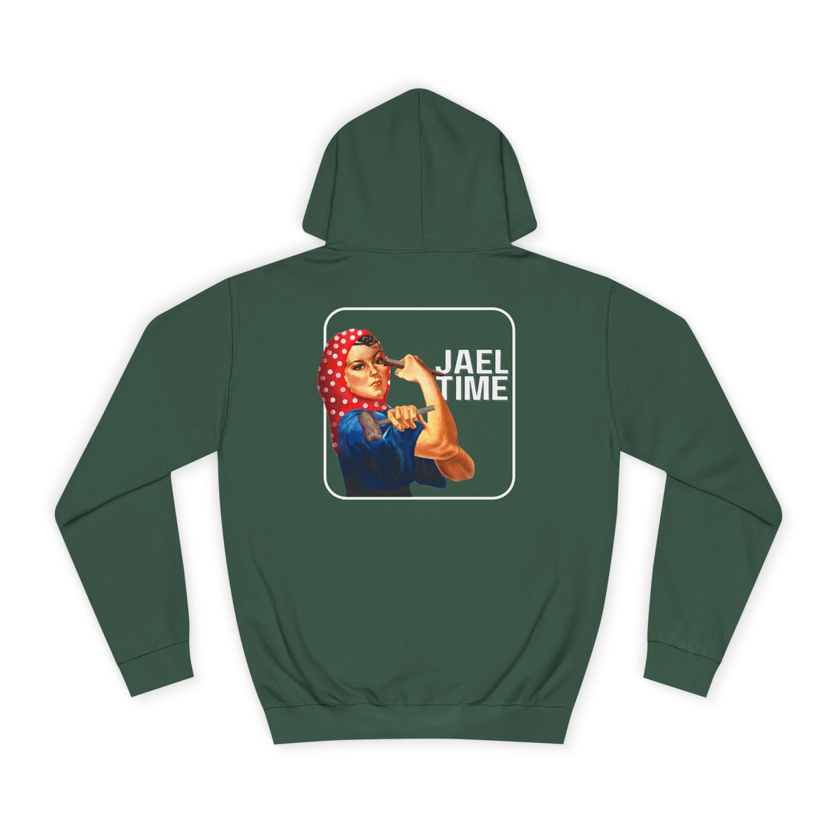 JAEL TIME Stylish Unisex College Hoodie - Perfect for Students, Cozy for Campus Life, Great for Gifts, Casual Wear, and Chill Days