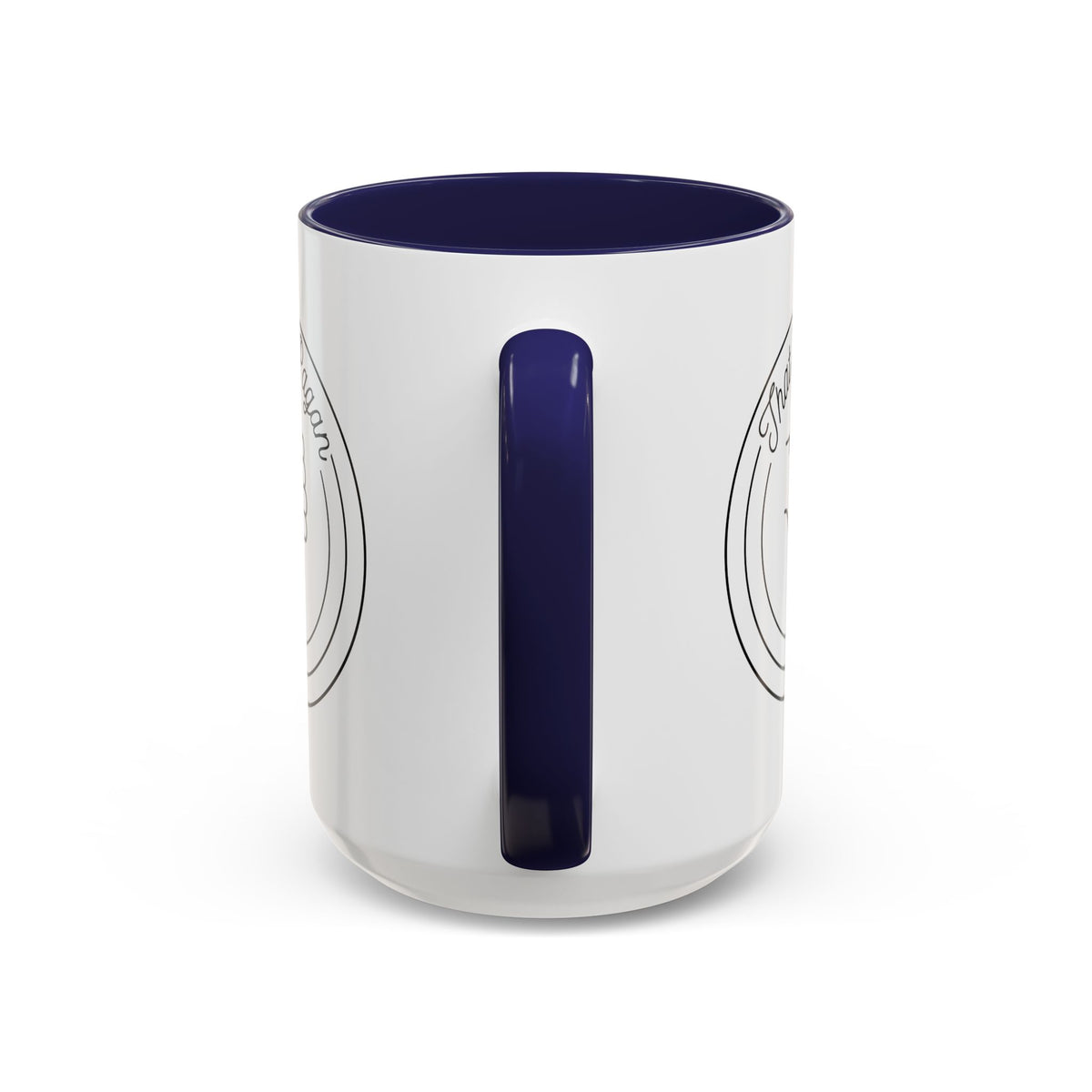 That's Pagan Thumbs Down Accent Coffee Mug