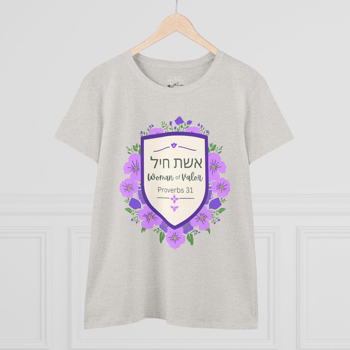 Woman of Valor Women's Midweight Cotton Tee