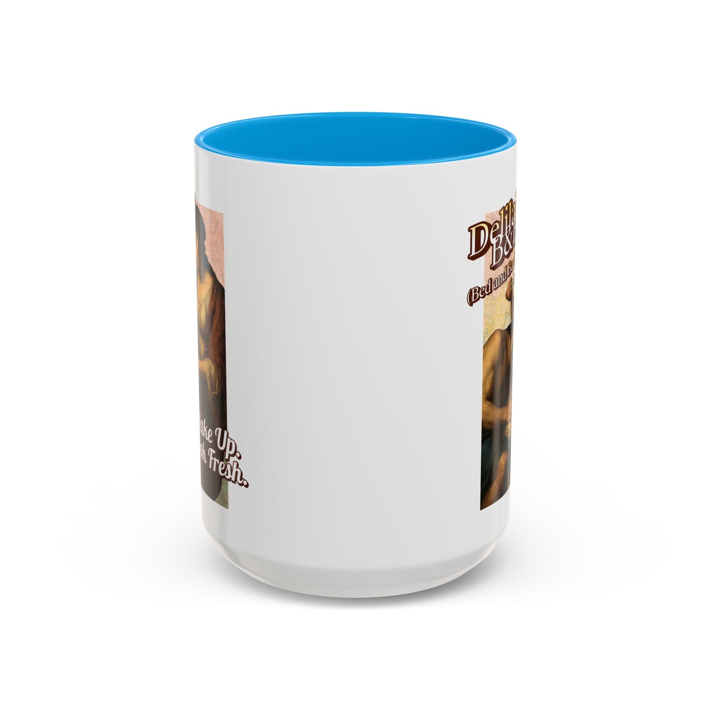 Funny Vintage Sampson Delilah's B&B Coffee Mug