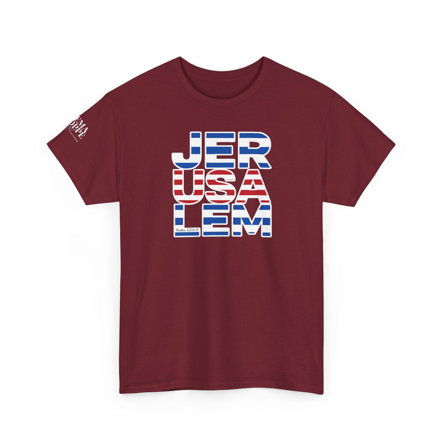 JerUSAlem Psalms 122:6-9 Unisex Tee Patriotic T-Shirt Solidarity