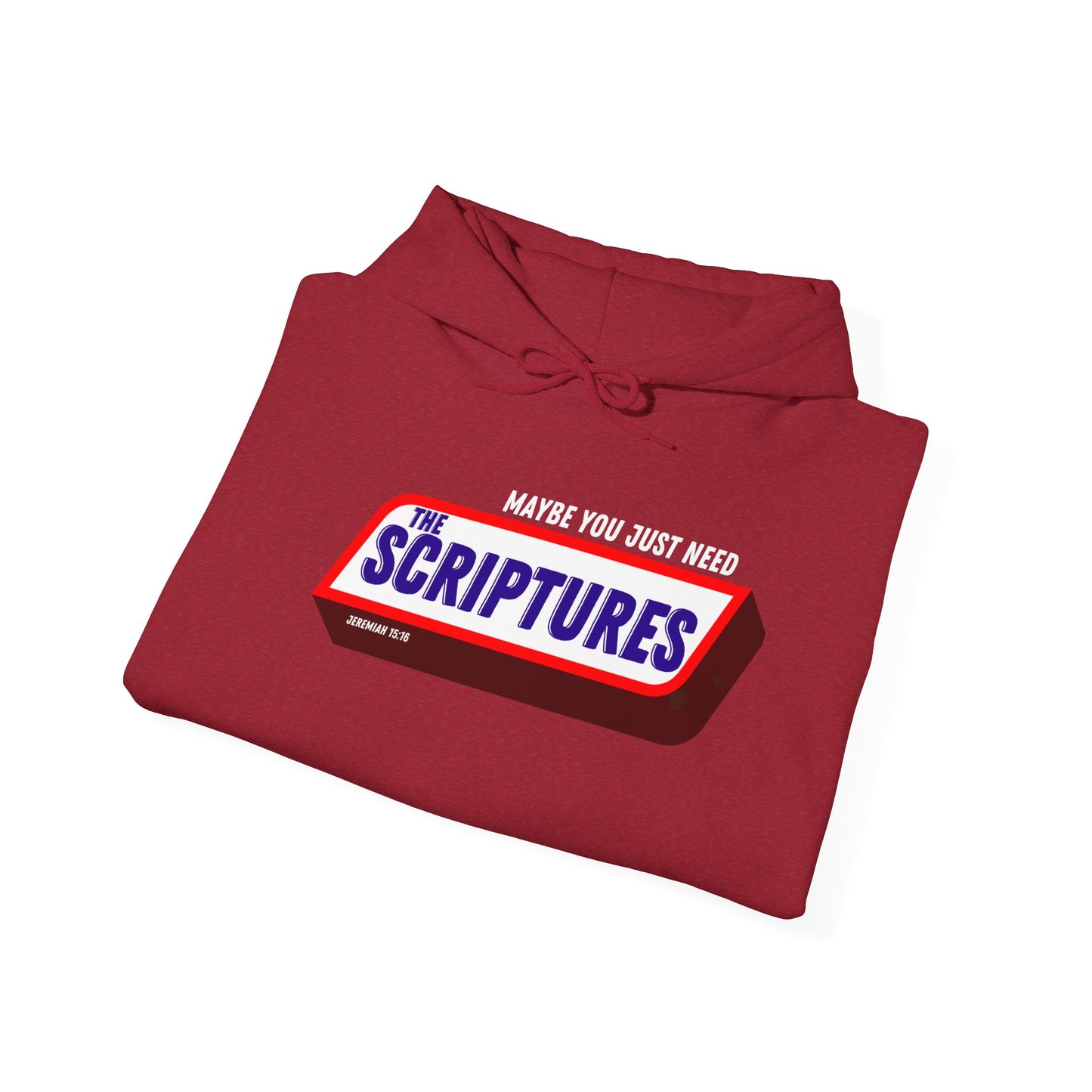 Scriptures Satisfy Unisex Heavy Blend™ Hooded Sweatshirt