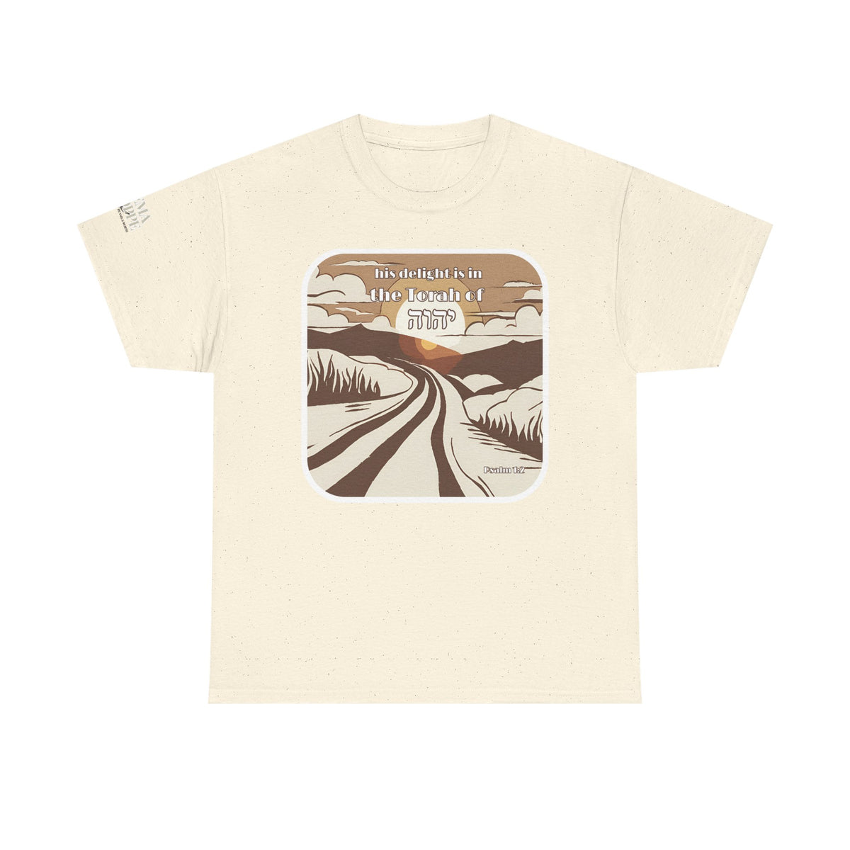 His Delight Vintage Narrow Path Shirt Psalm 1:2