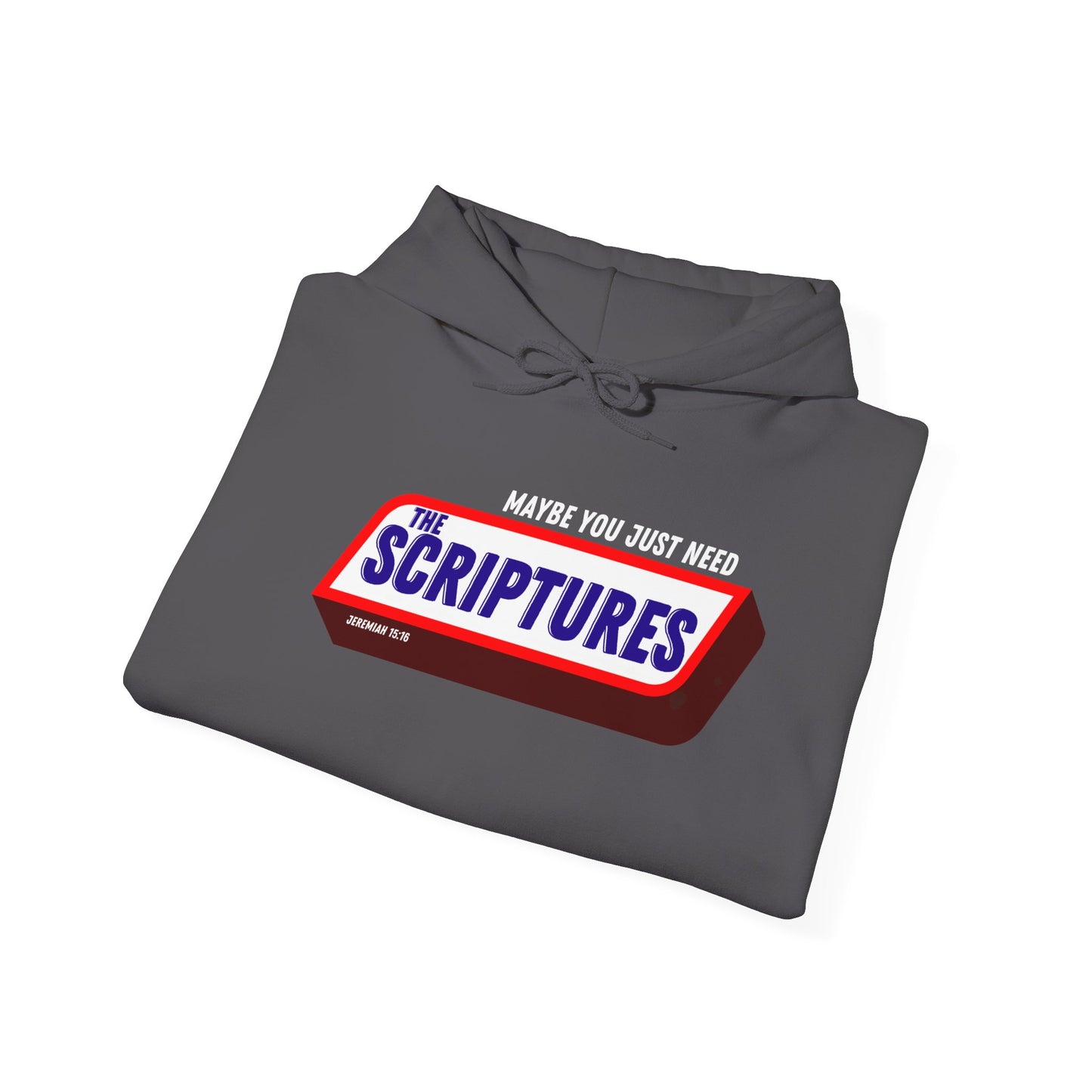 Scriptures Satisfy Unisex Heavy Blend™ Hooded Sweatshirt