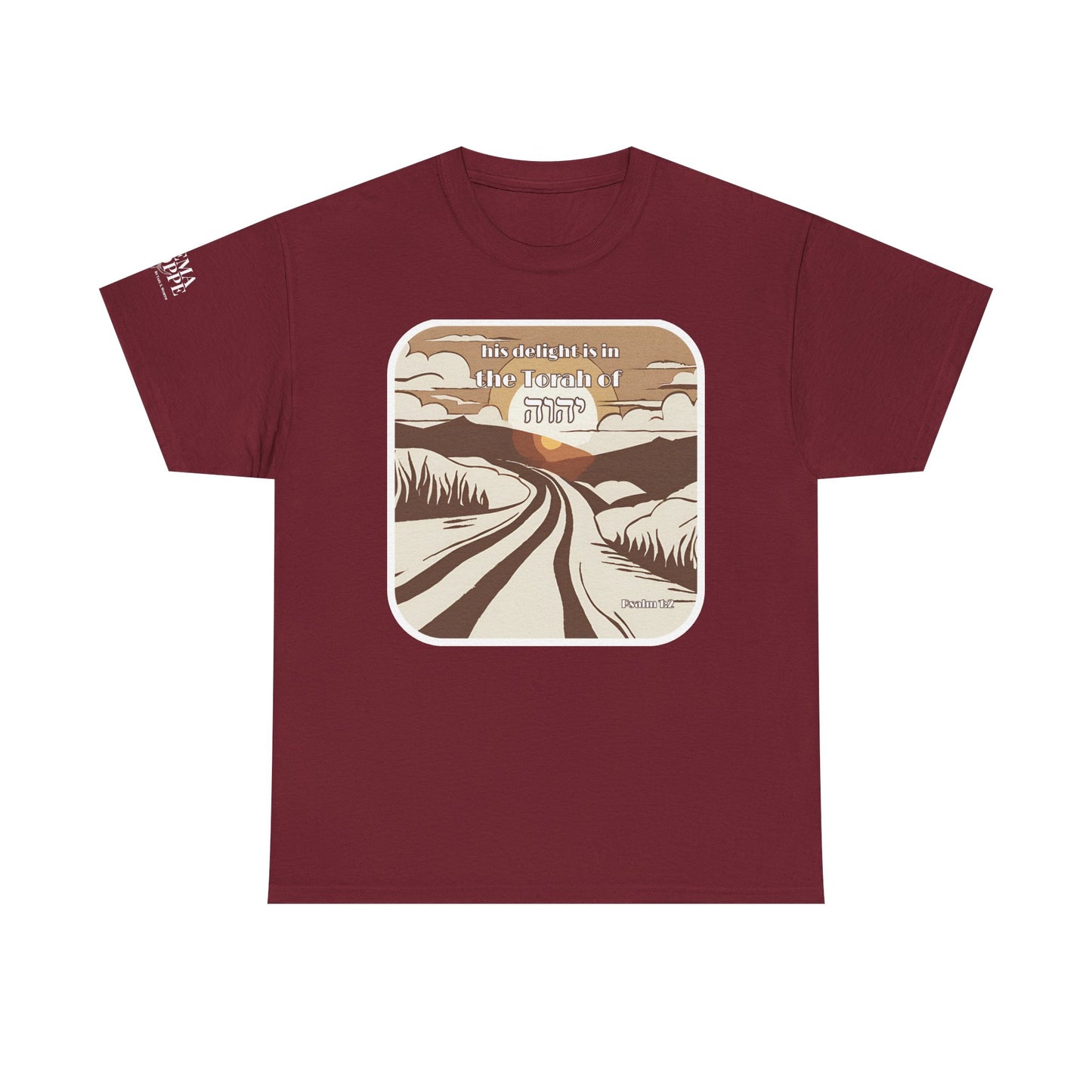 His Delight Vintage Narrow Path Shirt Psalm 1:2