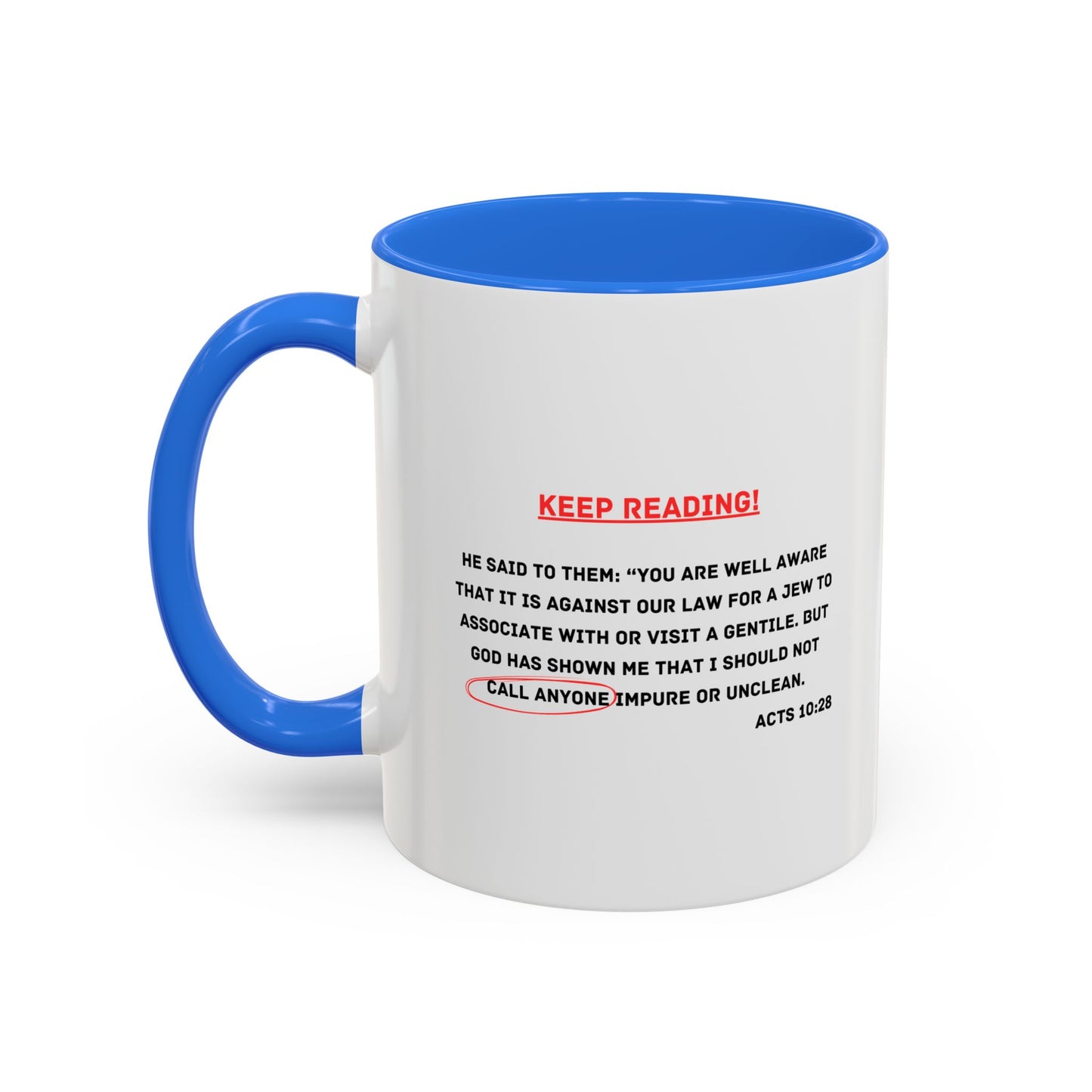 Straight Outta Context Mug, 11oz or 15oz Color Pop