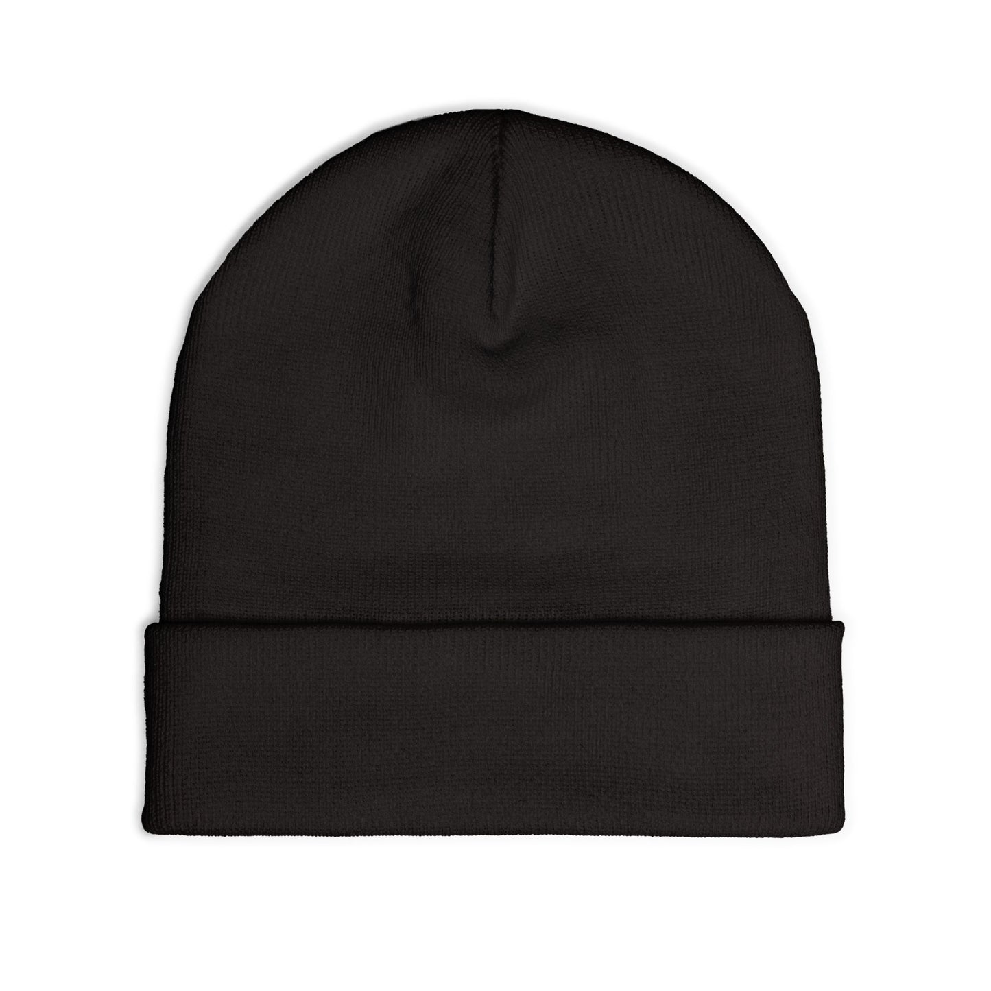 Embroidered 'That's Pagan' Knit Beanie — Thumbs Down Logo Winter Hat