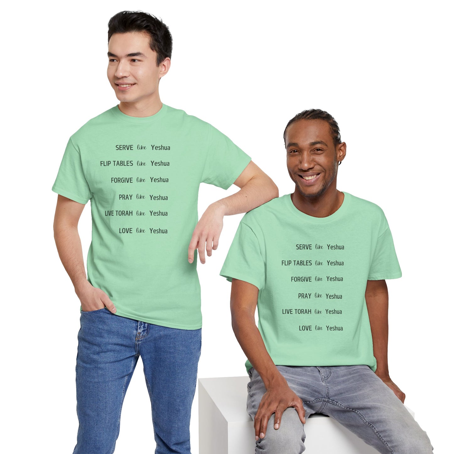 Inspired by Yeshua - Unisex Heavy Cotton Tee