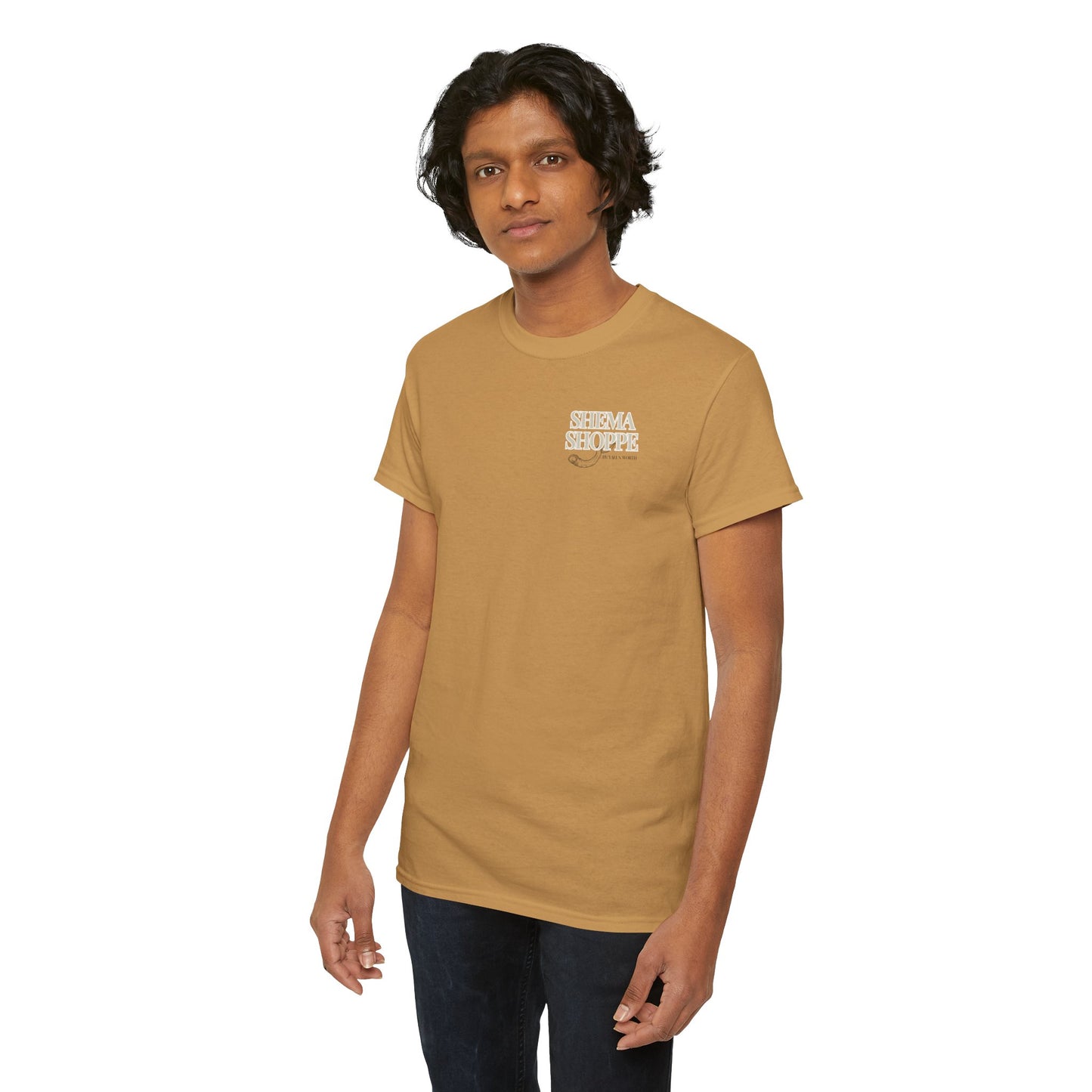 'Jael Time' Humorous Bible Story T-Shirt with Tent Peg and Hammer Design Cotton Tee