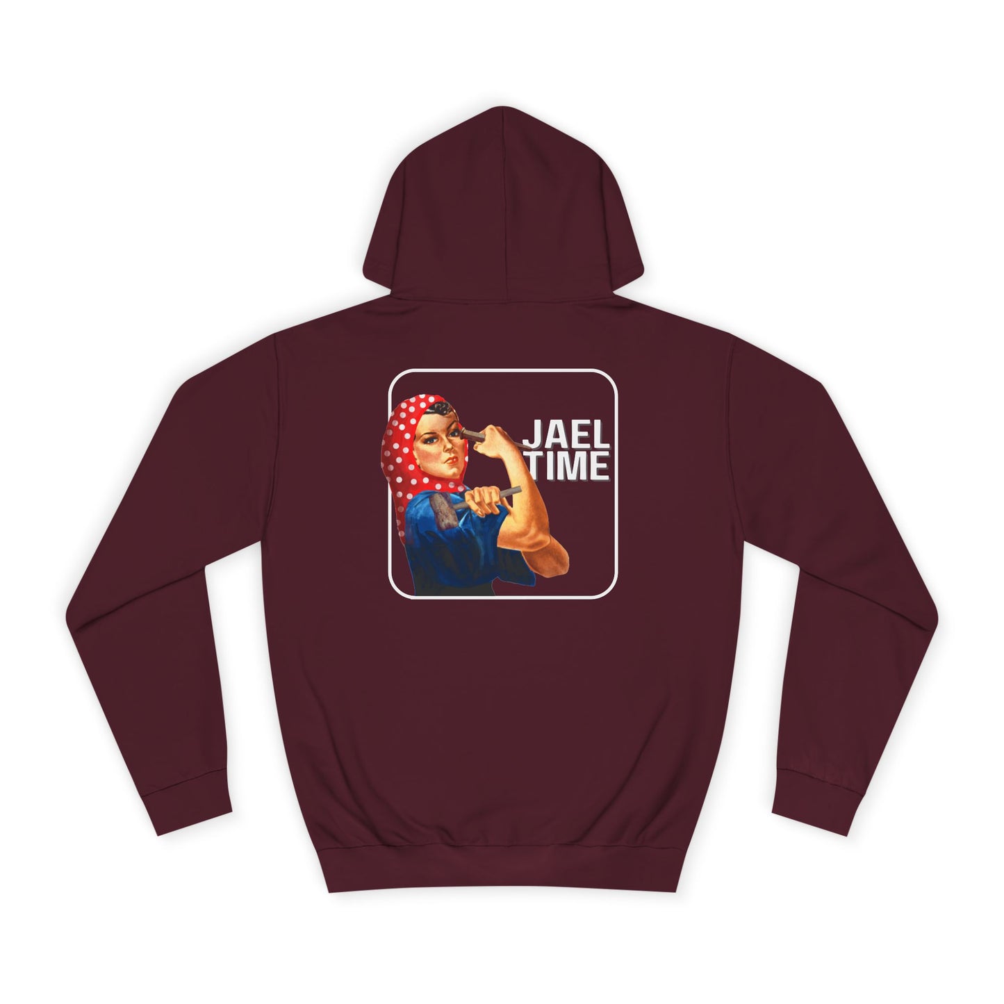 JAEL TIME Stylish Unisex College Hoodie - Perfect for Students, Cozy for Campus Life, Great for Gifts, Casual Wear, and Chill Days